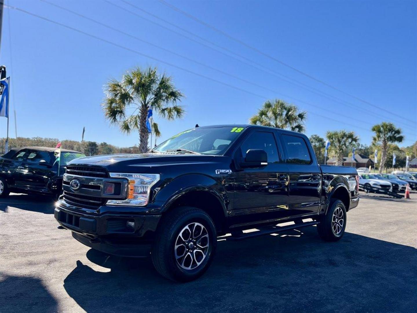 2018 Black /Black Ford F150 (1FTEW1EP6JF) with an 2.7l V6 DI T/C Ecoboost 2 engine, Automatic transmission, located at 745 East Steele Rd., West Columbia, SC, 29170, (803) 755-9148, 33.927212, -81.148483 - Photo#0