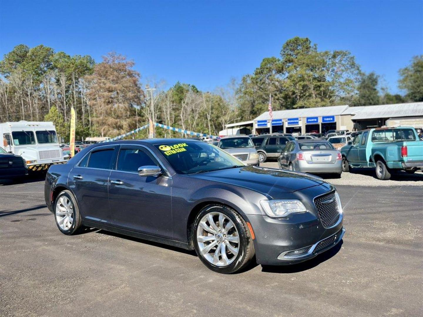 2017 Grey /Black Chrysler 300 (2C3CCAEG5HH) with an 3.6l V6 MPI Dohc VVT Flex engine, Automatic transmission, located at 745 East Steele Rd., West Columbia, SC, 29170, (803) 755-9148, 33.927212, -81.148483 - Special Internet Price! 2017 Chrysler 300 with AM/FM radio, Bluetooth, Backup camera, Navigation, Cruise control, Keyless entry, Manual air, Push to start, Panoramic sunroof, Leather interior, Powered front seats, Heated seats, Powered windows, Powered door locks, Plus more! - Photo#6