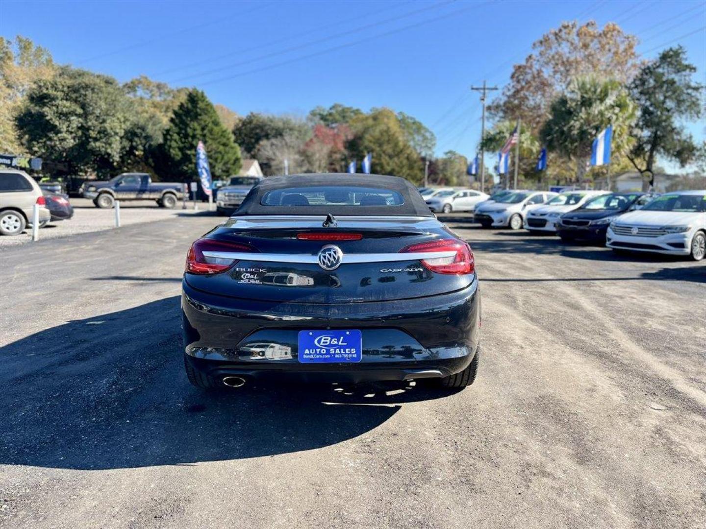 2016 Black /Black Buick Cascada (W04WT3N53GG) with an 1.6l I-4 DI Dohc T/C 1.6l engine, Automatic transmission, located at 745 East Steele Rd., West Columbia, SC, 29170, (803) 755-9148, 33.927212, -81.148483 - Special Internet Price! 2016 Buick Cascada with AM/FM radio, Bluetooth, Backup camera, Navigation, Cruise control, Leather interior, Powered front seats, Convertible top, Powered windows, Powered door locks, Plus more! - Photo#3