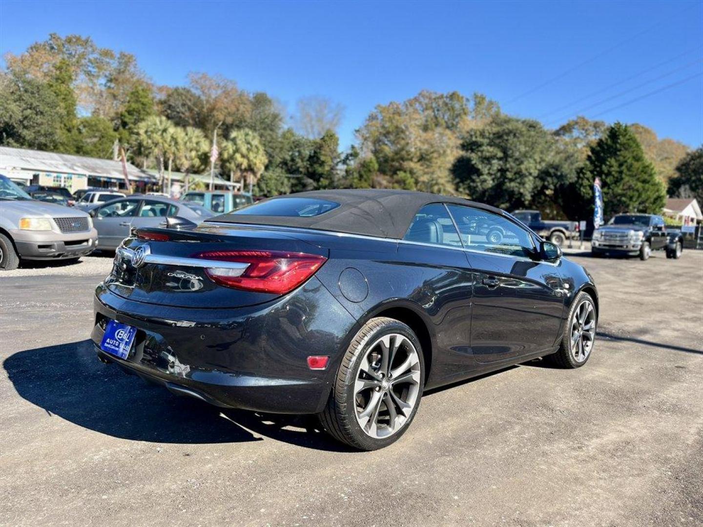 2016 Black /Black Buick Cascada (W04WT3N53GG) with an 1.6l I-4 DI Dohc T/C 1.6l engine, Automatic transmission, located at 745 East Steele Rd., West Columbia, SC, 29170, (803) 755-9148, 33.927212, -81.148483 - Special Internet Price! 2016 Buick Cascada with AM/FM radio, Bluetooth, Backup camera, Navigation, Cruise control, Leather interior, Powered front seats, Convertible top, Powered windows, Powered door locks, Plus more! - Photo#4