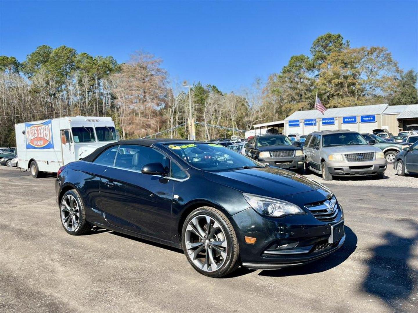 2016 Black /Black Buick Cascada (W04WT3N53GG) with an 1.6l I-4 DI Dohc T/C 1.6l engine, Automatic transmission, located at 745 East Steele Rd., West Columbia, SC, 29170, (803) 755-9148, 33.927212, -81.148483 - Special Internet Price! 2016 Buick Cascada with AM/FM radio, Bluetooth, Backup camera, Navigation, Cruise control, Leather interior, Powered front seats, Convertible top, Powered windows, Powered door locks, Plus more! - Photo#6