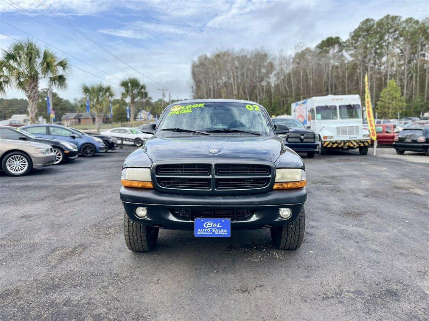 2002 Grey /Grey Dodge Dakota (1B7HG38N92S) with an 4.7l V8 MPI 4.7l engine, Automatic transmission, located at 745 East Steele Rd., West Columbia, SC, 29170, (803) 755-9148, 33.927212, -81.148483 - Special Internet Price! 2002 Dodge Dakota with AM/FM stereo, Cruise control, Manual air conditioning, Cloth interior, Front 40/20/40 split bench, Powered windows, Powered door locks, Plus more! - Photo#7