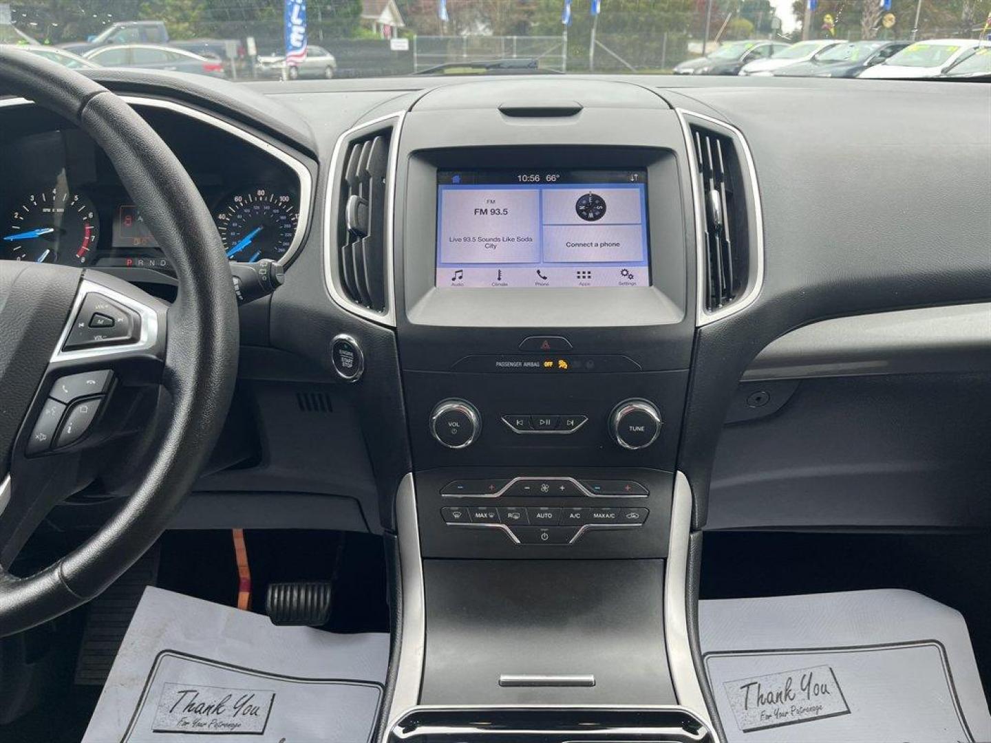 2019 White /Black Ford Edge (2FMPK3J91KB) with an 2.0l I-4 DI Ecoboost 2.0l engine, Automatic transmission, located at 745 East Steele Rd., West Columbia, SC, 29170, (803) 755-9148, 33.927212, -81.148483 - Special Internet Price! 2019 Ford Edge with AM/FM radio, Backup camera, Cruise control, Powered driver seat, Keyless entry, Cloth interior, Powered windows, Powered door locks, Plus more! - Photo#13