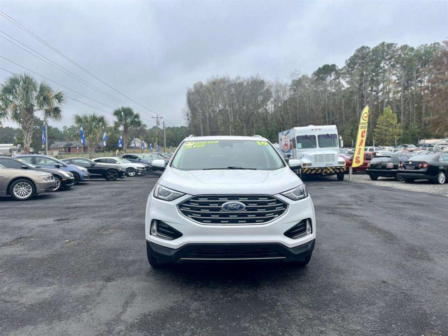 2019 White /Black Ford Edge (2FMPK3J91KB) with an 2.0l I-4 DI Ecoboost 2.0l engine, Automatic transmission, located at 745 East Steele Rd., West Columbia, SC, 29170, (803) 755-9148, 33.927212, -81.148483 - Special Internet Price! 2019 Ford Edge with AM/FM radio, Backup camera, Cruise control, Powered driver seat, Keyless entry, Cloth interior, Powered windows, Powered door locks, Plus more! - Photo#7