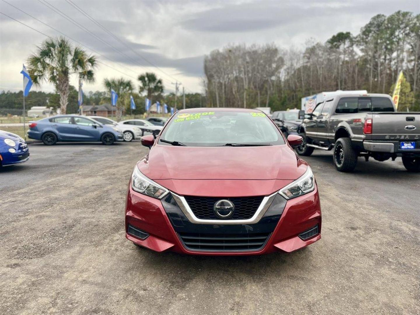 2020 Red /Black Nissan Versa (3N1CN8EV8LL) with an 1.6l I-4 Smpi Dohc Cvtcs engine, Automatic transmission, located at 745 East Steele Rd., West Columbia, SC, 29170, (803) 755-9148, 33.927212, -81.148483 - Special Internet Price! 2020 Nissan Versa with Bluetooth, AM/FM radio, Cruise control, Backup camera, Cloth interior, Push to start, Keyless entry, Cloth interior, Powered windows, Powered door locks, Plus more! - Photo#7