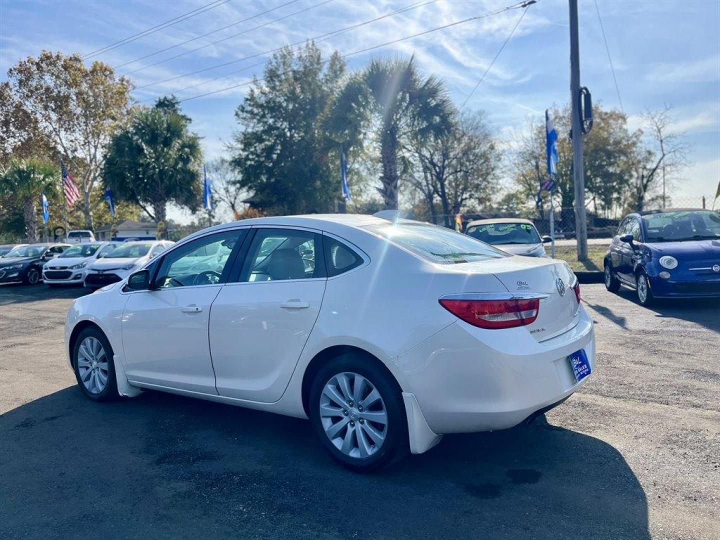 2016 White /Tan Buick Verano (1G4PP5SK6G4) with an 2.4l I-4 DI Dohc 2.4l engine, Automatic transmission, located at 745 East Steele Rd., West Columbia, SC, 29170, (803) 755-9148, 33.927212, -81.148483 - Special Internet Price! 2016 Buick Verano with AM/FM radio, Backup camera, Cruise control, Manual air conditioning, Heated front seats, Leather interior, Powered windows, Powered door locks, Plus more! - Photo#2