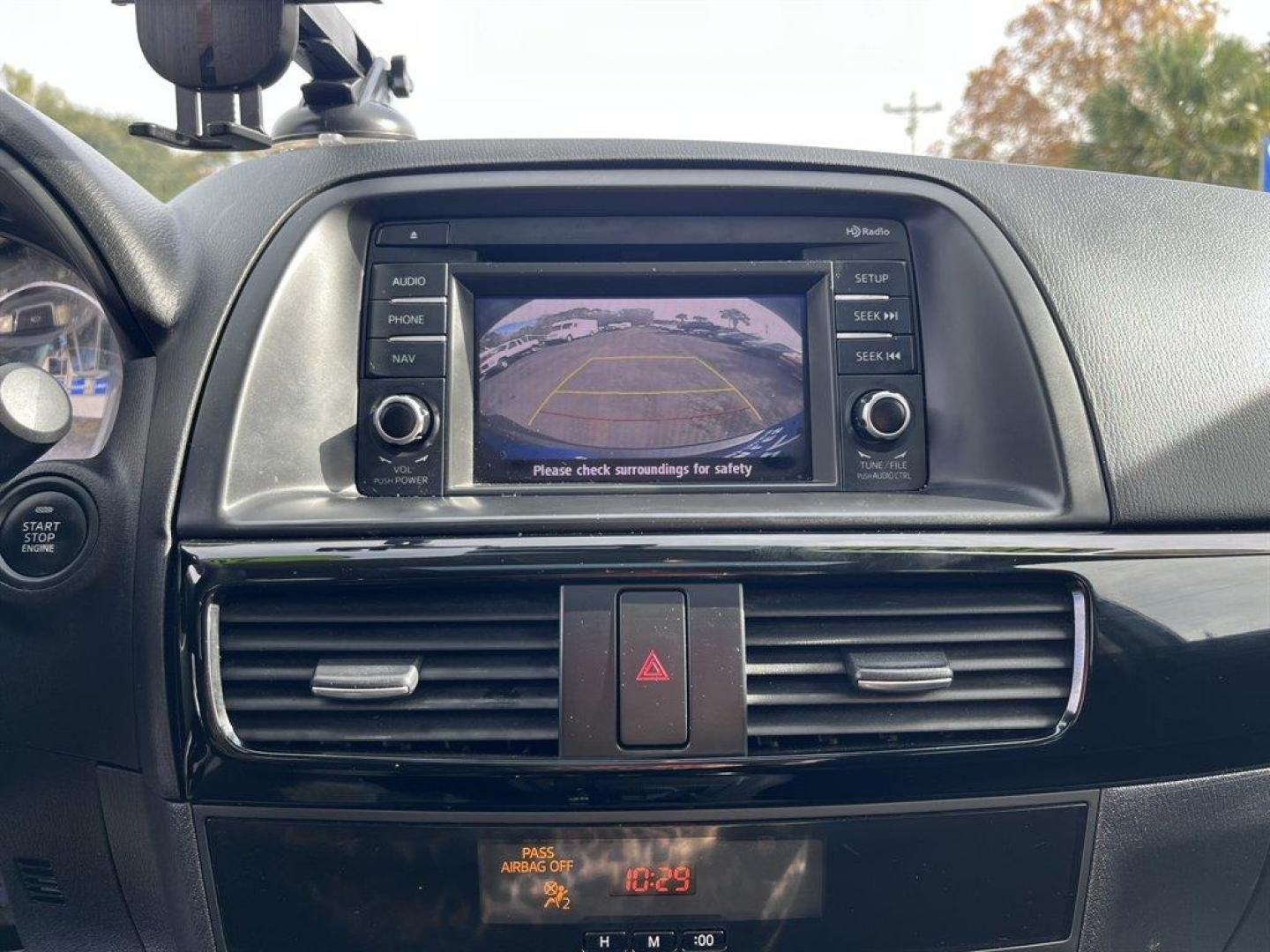 2014 Grey /Black Mazda CX-5 (JM3KE4CY6E0) with an 2.5l I-4 DI Dohc 2.5l engine, Automatic transmission, located at 745 East Steele Rd., West Columbia, SC, 29170, (803) 755-9148, 33.927212, -81.148483 - Special Internet Price! 2014 Mazda CX-5 with AM/FM radio, Bluetooth, Backup camera, Navigation, Sunroof, Manual air conditioning, Cloth interior, Powered driver seat, Keyless entry, Powered door locks, Powered windows, Plus more! - Photo#15