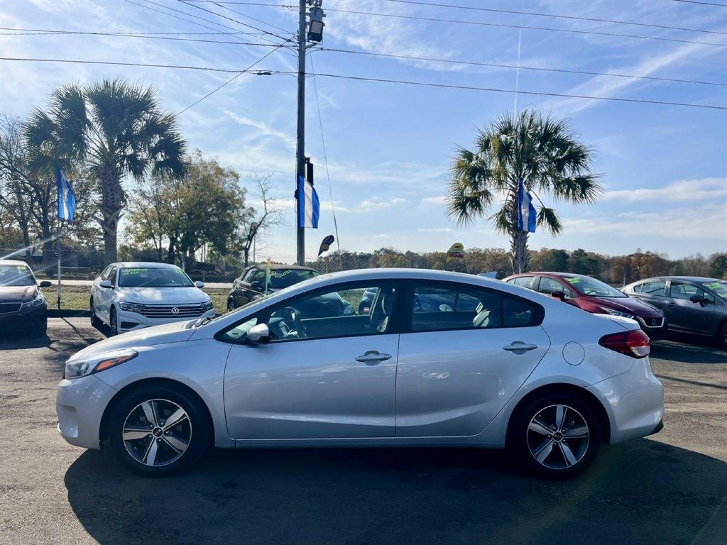 2018 Grey /Grey Kia Forte (3KPFL4A72JE) with an 2.0l I-4 MPI Dohc 2.0l engine, Automatic transmission, located at 745 East Steele Rd., West Columbia, SC, 29170, (803) 755-9148, 33.927212, -81.148483 - Special Internet Price! 2018 Kia Forte with AM/FM radio, Bluetooth, Backup camera, Manual air conditioning, Cruise control, Cloth interior, Powered door locks, Powered windows, Plus more! - Photo#1