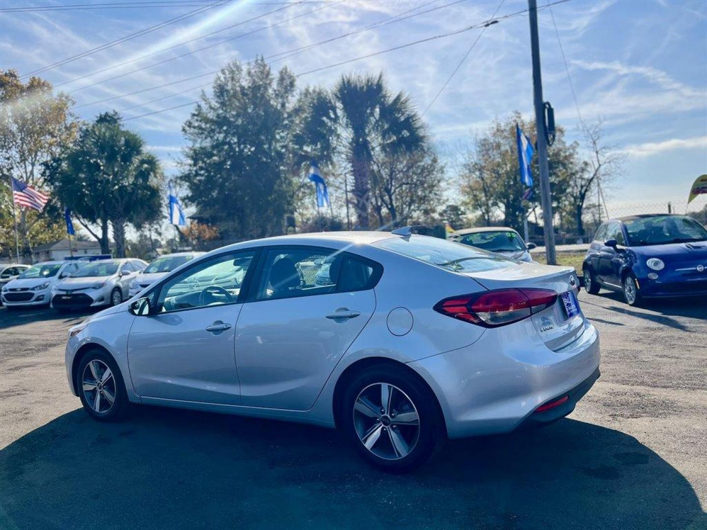 2018 Grey /Grey Kia Forte (3KPFL4A72JE) with an 2.0l I-4 MPI Dohc 2.0l engine, Automatic transmission, located at 745 East Steele Rd., West Columbia, SC, 29170, (803) 755-9148, 33.927212, -81.148483 - Special Internet Price! 2018 Kia Forte with AM/FM radio, Bluetooth, Backup camera, Manual air conditioning, Cruise control, Cloth interior, Powered door locks, Powered windows, Plus more! - Photo#2