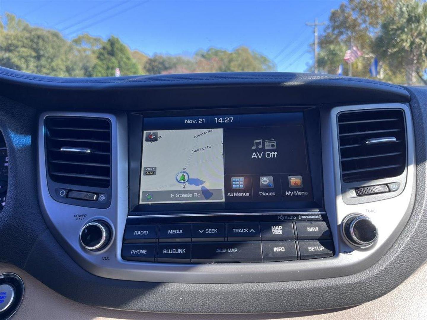 2016 Red /Tan Hyundai Tucson (KM8J3CA25GU) with an 1.6l I-4 DI Dohc Cvvt T/C engine, Automatic transmission, located at 745 East Steele Rd., West Columbia, SC, 29170, (803) 755-9148, 33.927212, -81.148483 - Special Internet Price! 2016 Hyundai Tucson with AM/FM radio, Bluetooth, Backup camera, Navigation, Cruise control, Keyless entry, Leather interior, Heated front seats, Powered front seats, Powered windows, Powered door locks, Plus more! - Photo#15