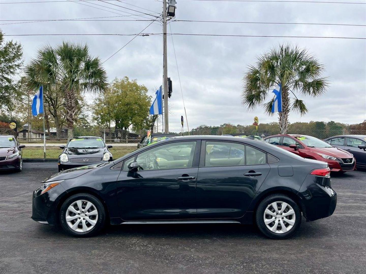 2020 Black /Grey Toyota Corolla (JTDEPRAE9LJ) with an 1.8l I-4 MPI Dohc 1.8l engine, Automatic transmission, located at 745 East Steele Rd., West Columbia, SC, 29170, (803) 755-9148, 33.927212, -81.148483 - Special Internet Price! 2020 Toyota Corolla with AM/FM radio, Bluetooth, Backup camera, Manual air conditioning, Keyless entry, Cloth interior, Powered windows, Powered door locks, Plus more! - Photo#1