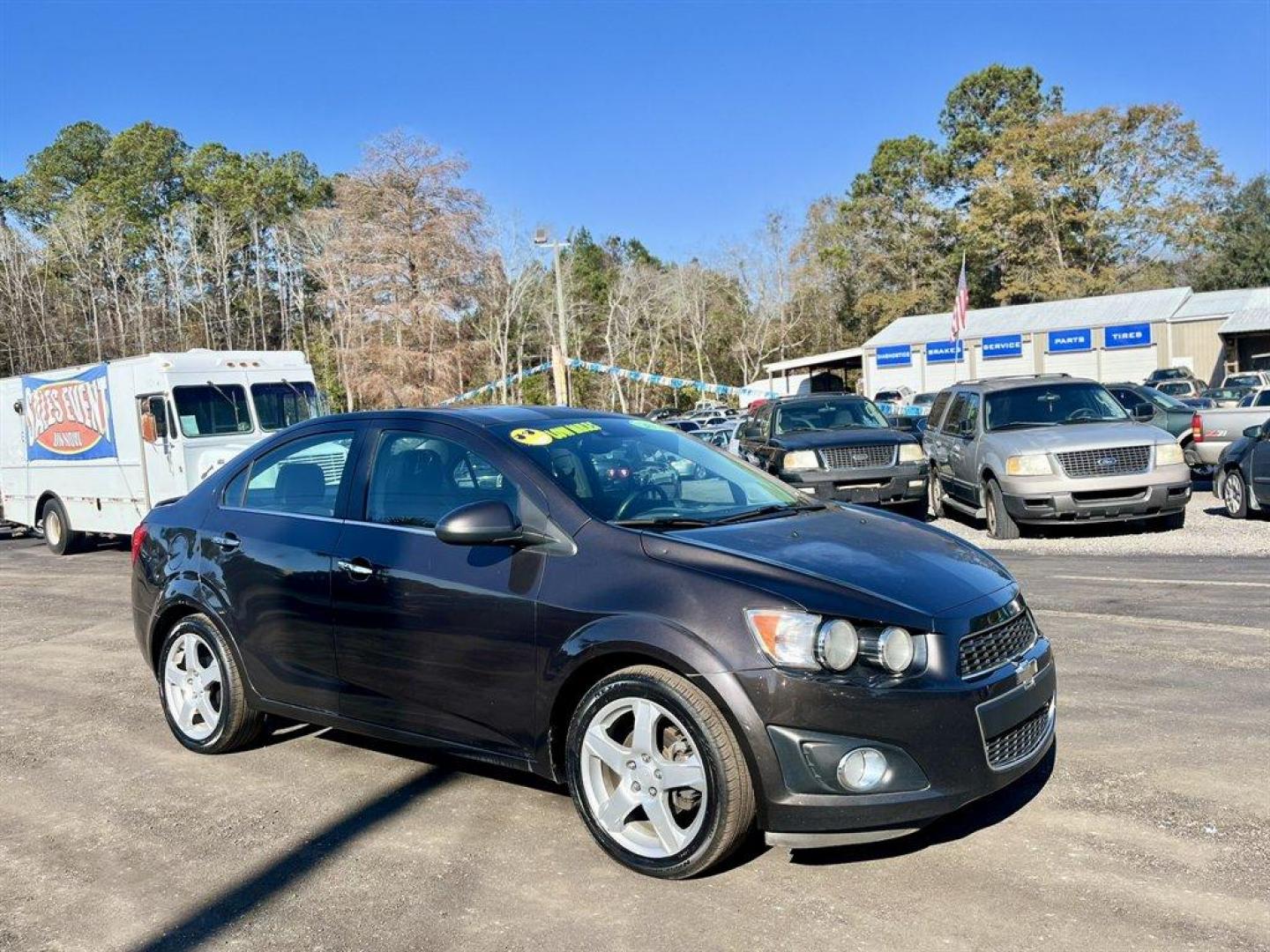 2014 Brown /Black Chevrolet Sonic (1G1JE5SH6E4) with an 1.8l I-4 MFI Dohc Flex 1. engine, Automatic transmission, located at 745 East Steele Rd., West Columbia, SC, 29170, (803) 755-9148, 33.927212, -81.148483 - Special Internet Price! 2014 Chevrolet Sonic with AM/FM radio, Cruise control, Manual air conditioning, Backup camera, Powered windows, Powered door locks, Plus more! - Photo#6