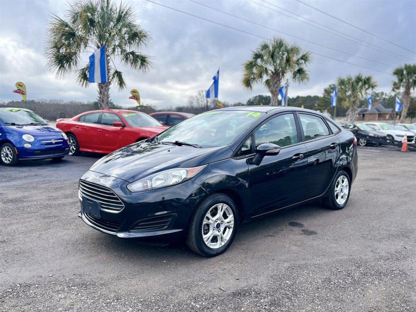 2014 Black /Grey Ford Fiesta (3FADP4BJ1EM) with an 1.6l I-4 Smpi Dohc 1.6l engine, Automatic transmission, located at 745 East Steele Rd., West Columbia, SC, 29170, (803) 755-9148, 33.927212, -81.148483 - Special Internet Price! 2014 Ford Fiesta SE with AM/FM radio, Cruise control, Keyless entry, Cloth interior, Powered windows, Powered door locks, Plus more! - Photo#0