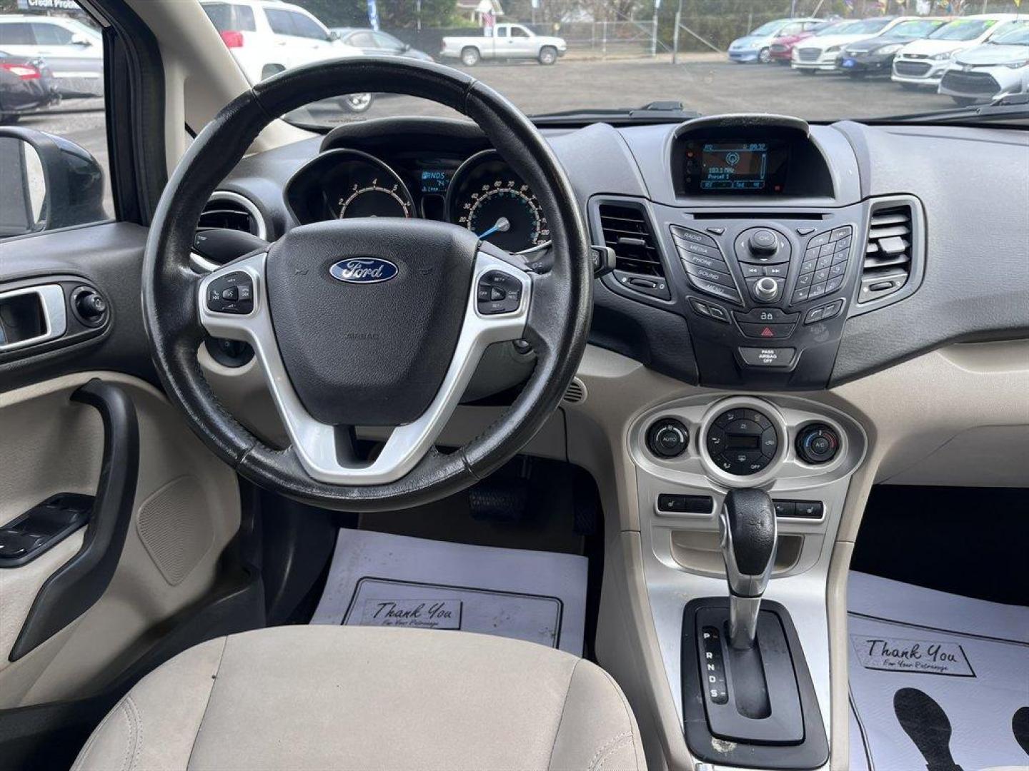 2014 Black /Grey Ford Fiesta (3FADP4BJ1EM) with an 1.6l I-4 Smpi Dohc 1.6l engine, Automatic transmission, located at 745 East Steele Rd., West Columbia, SC, 29170, (803) 755-9148, 33.927212, -81.148483 - Special Internet Price! 2014 Ford Fiesta SE with AM/FM radio, Cruise control, Keyless entry, Cloth interior, Powered windows, Powered door locks, Plus more! - Photo#8