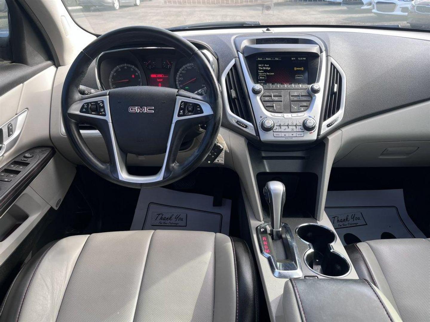 2015 White /Grey GMC Terrain (2GKFLTE39F6) with an 3.6l V6 Sidi Dohc Flex 3. engine, Automatic transmission, located at 745 East Steele Rd., West Columbia, SC, 29170, (803) 755-9148, 33.927212, -81.148483 - Special Internet Price! 2015 GMC Terrain SLT with AM/FM radio, Cruise control, Backup camera, Navigation, Sunroof, Keyless entry, Leather interior, Heated front seats, Powered liftgate, Powered windows, Powered door locks, Plus more! - Photo#8