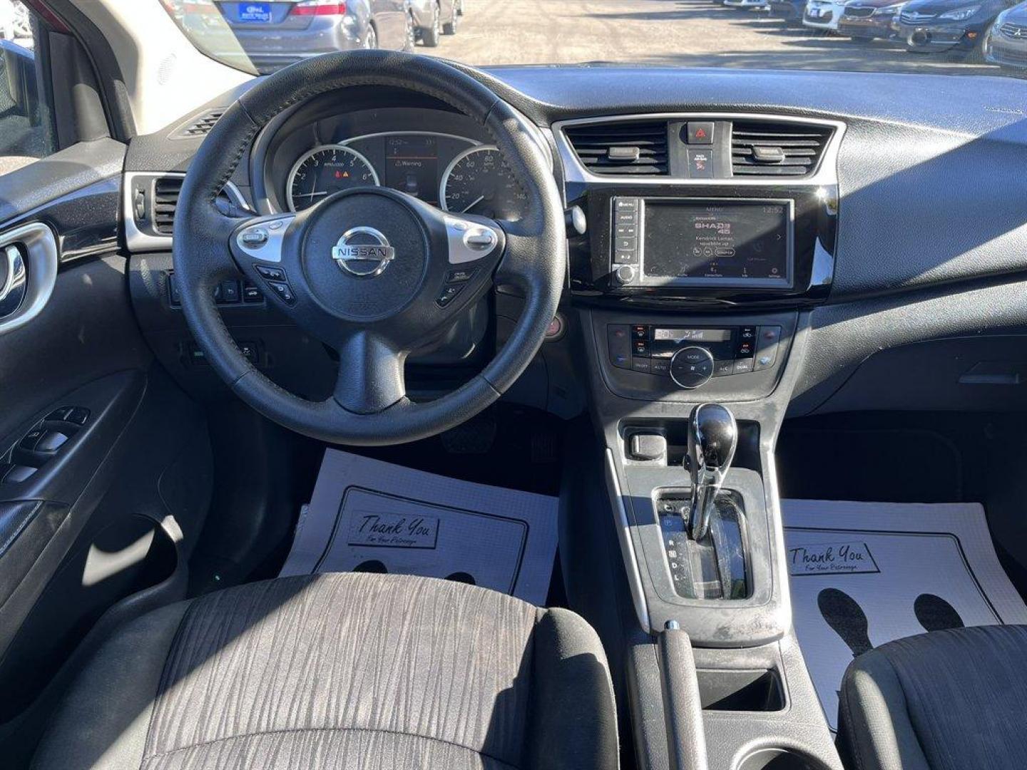 2019 Red /Black Nissan Sentra (3N1AB7AP8KY) with an 1.8l I-4 Smpi Dohc 1.8l engine, Automatic transmission, located at 745 East Steele Rd., West Columbia, SC, 29170, (803) 755-9148, 33.927212, -81.148483 - Special Internet Price! 2019 Nissan Sentra with AM/FM radio, Bluetooth, Backup camera, Cruise control, Cloth interior, Powered windows, Powered door locks, Plus more! - Photo#6