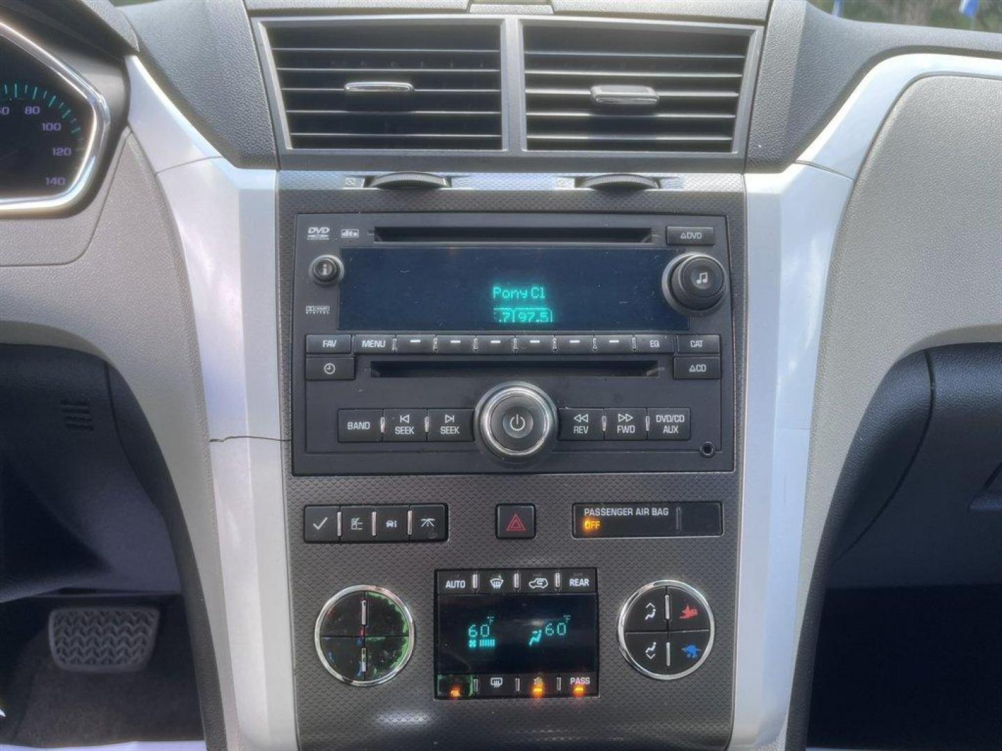 2010 Black /Grey Chevrolet Traverse (1GNLRHED9AJ) with an 3.6l V6 Sidi Dohc 3.6l engine, Automatic transmission, located at 745 East Steele Rd., West Columbia, SC, 29170, (803) 755-9148, 33.927212, -81.148483 - Special Internet Price! 2010 Chevrolet Traverse with AM/FM radio, Backup camera, Cruise control, 3rd row seats, Leather interior, Rear entertainment, Powered windows, Powered door locks, Plus more! - Photo#12