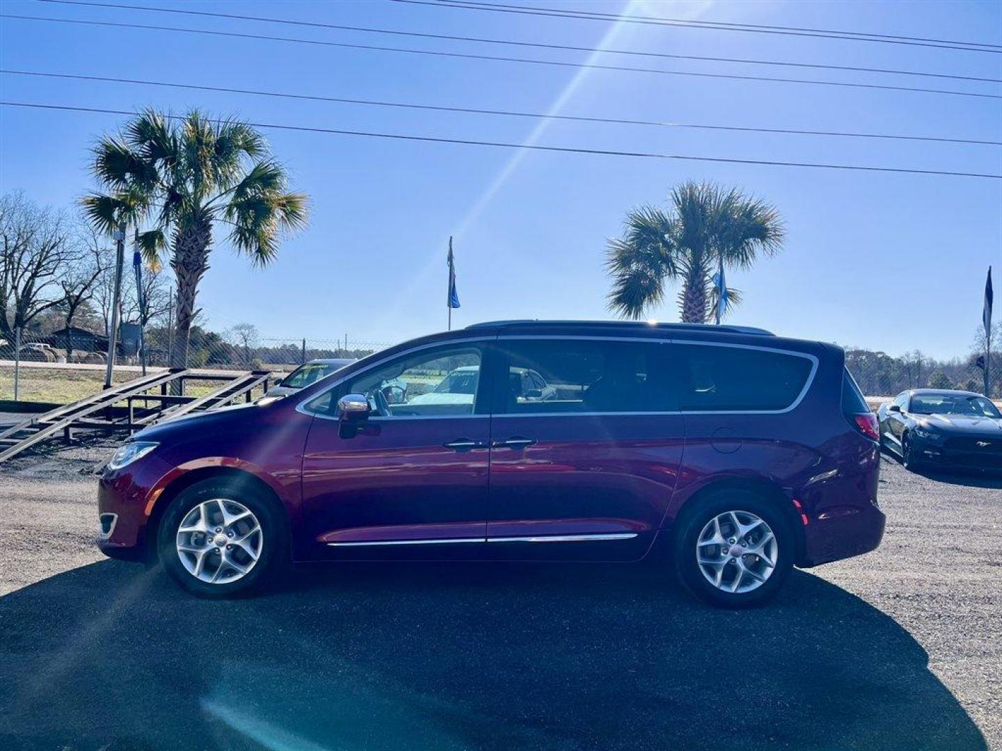 2020 Burgundy /Taupe Chrysler Pacifica (2C4RC1GG4LR) with an 3.6l V6 MPI Dohc 3.6l engine, Automatic transmission, located at 745 East Steele Rd., West Columbia, SC, 29170, (803) 755-9148, 33.927212, -81.148483 - Special Internet Price! 2020 Chrysler Pacifica - Photo#1