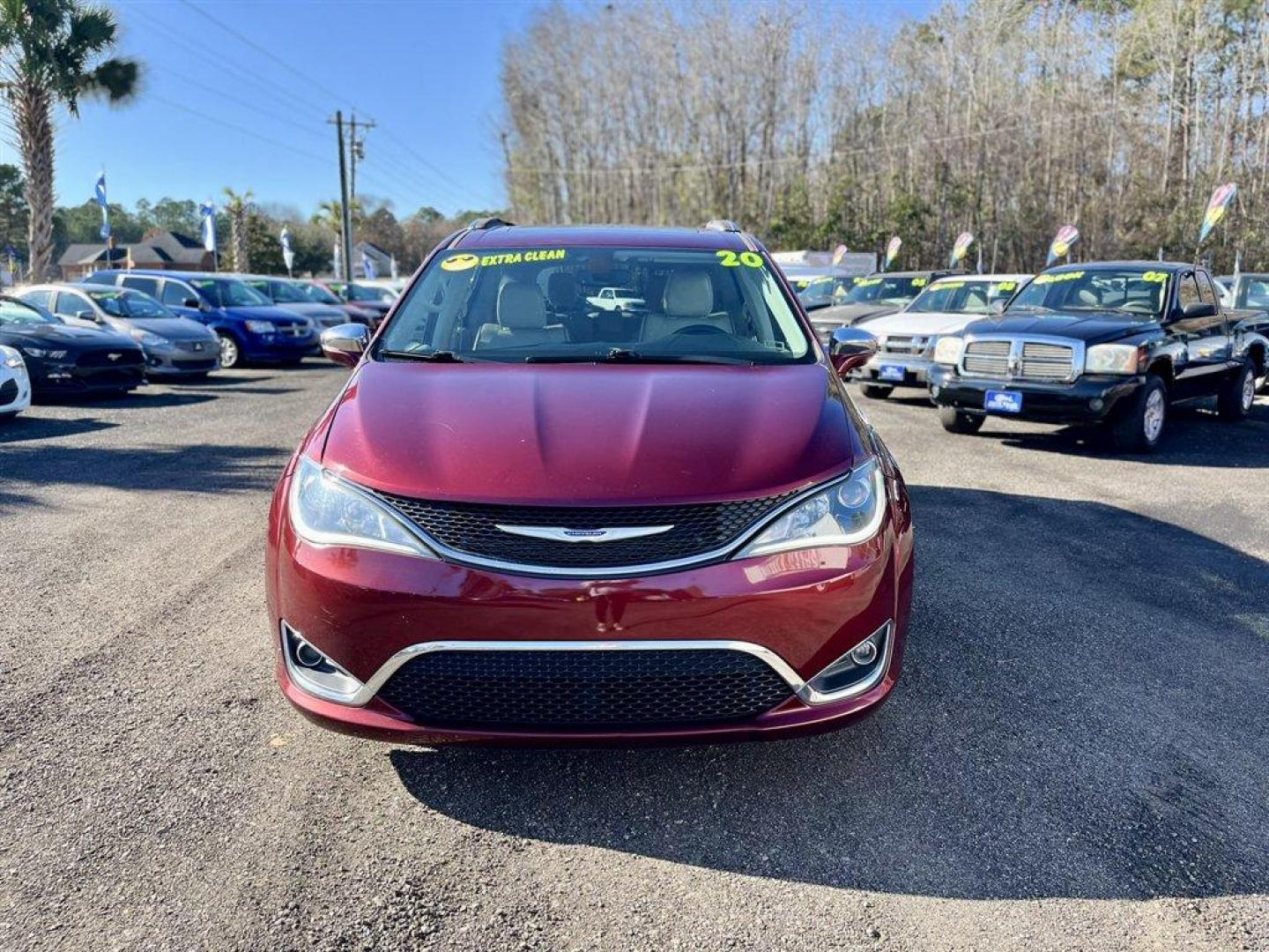 2020 Burgundy /Taupe Chrysler Pacifica (2C4RC1GG4LR) with an 3.6l V6 MPI Dohc 3.6l engine, Automatic transmission, located at 745 East Steele Rd., West Columbia, SC, 29170, (803) 755-9148, 33.927212, -81.148483 - Special Internet Price! 2020 Chrysler Pacifica - Photo#7