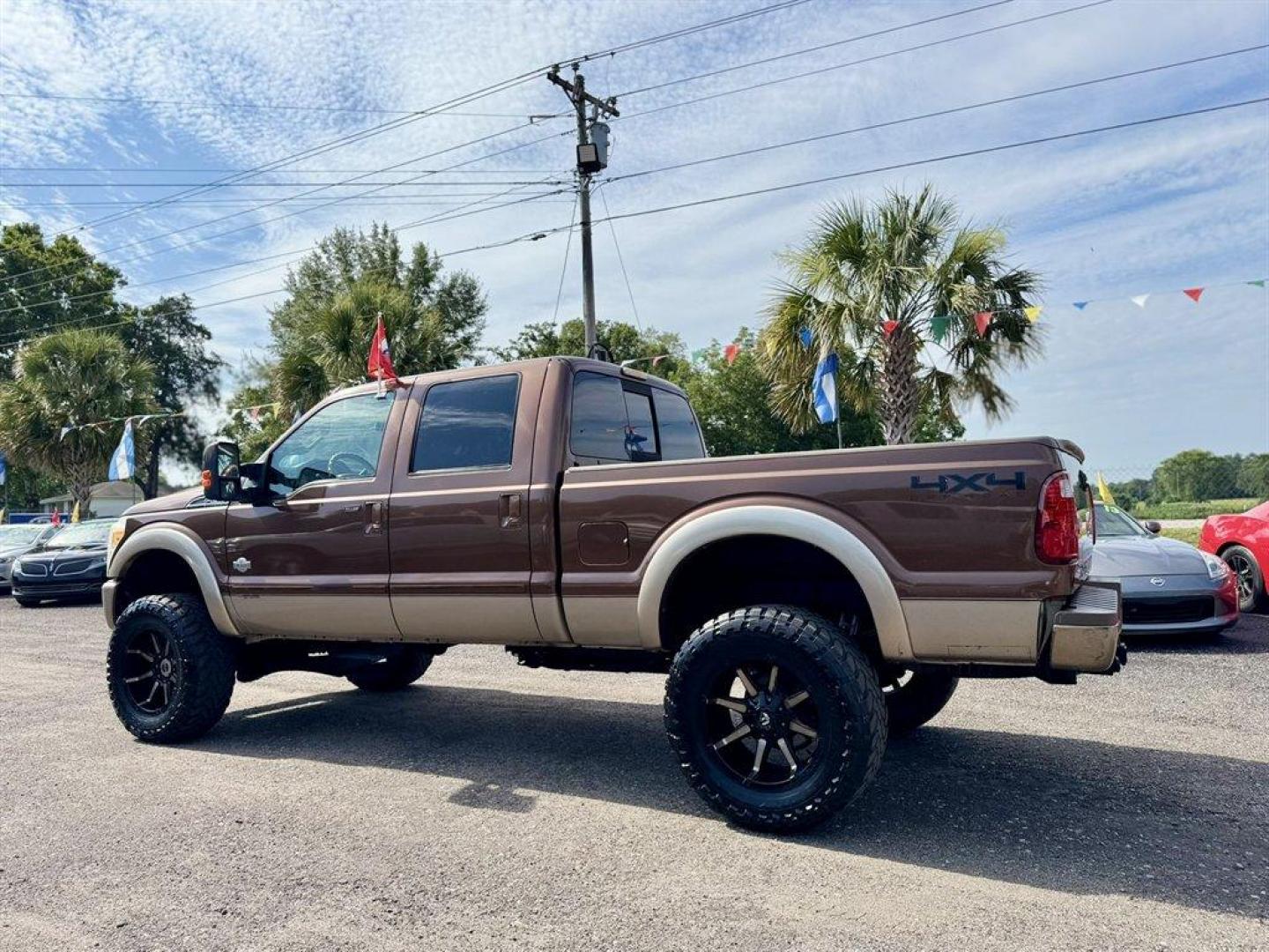 2011 Brown /Brown Ford F250sd (1FT7W2BT6BE) with an 6.7l V8 DI OHC Tdsl 6.7l engine, Automatic transmission, located at 745 East Steele Rd., West Columbia, SC, 29170, (803) 755-9148, 33.927212, -81.148483 - Special Internet Price! 2011 Ford F250SD with AM/FM radio, Bluetooth, Backup camera, Navigation, Cruise control, Leather interior, Powered front seats, Powered windows, Powered door locks, Plus more! - Photo#5