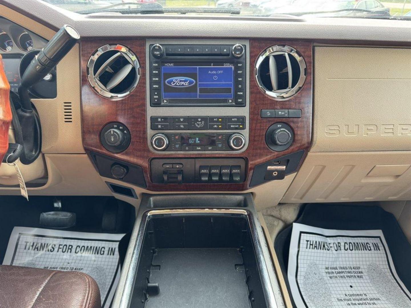 2011 Brown /Brown Ford F250sd (1FT7W2BT6BE) with an 6.7l V8 DI OHC Tdsl 6.7l engine, Automatic transmission, located at 745 East Steele Rd., West Columbia, SC, 29170, (803) 755-9148, 33.927212, -81.148483 - Special Internet Price! 2011 Ford F250SD with AM/FM radio, Bluetooth, Backup camera, Navigation, Cruise control, Leather interior, Powered front seats, Powered windows, Powered door locks, Plus more! - Photo#11