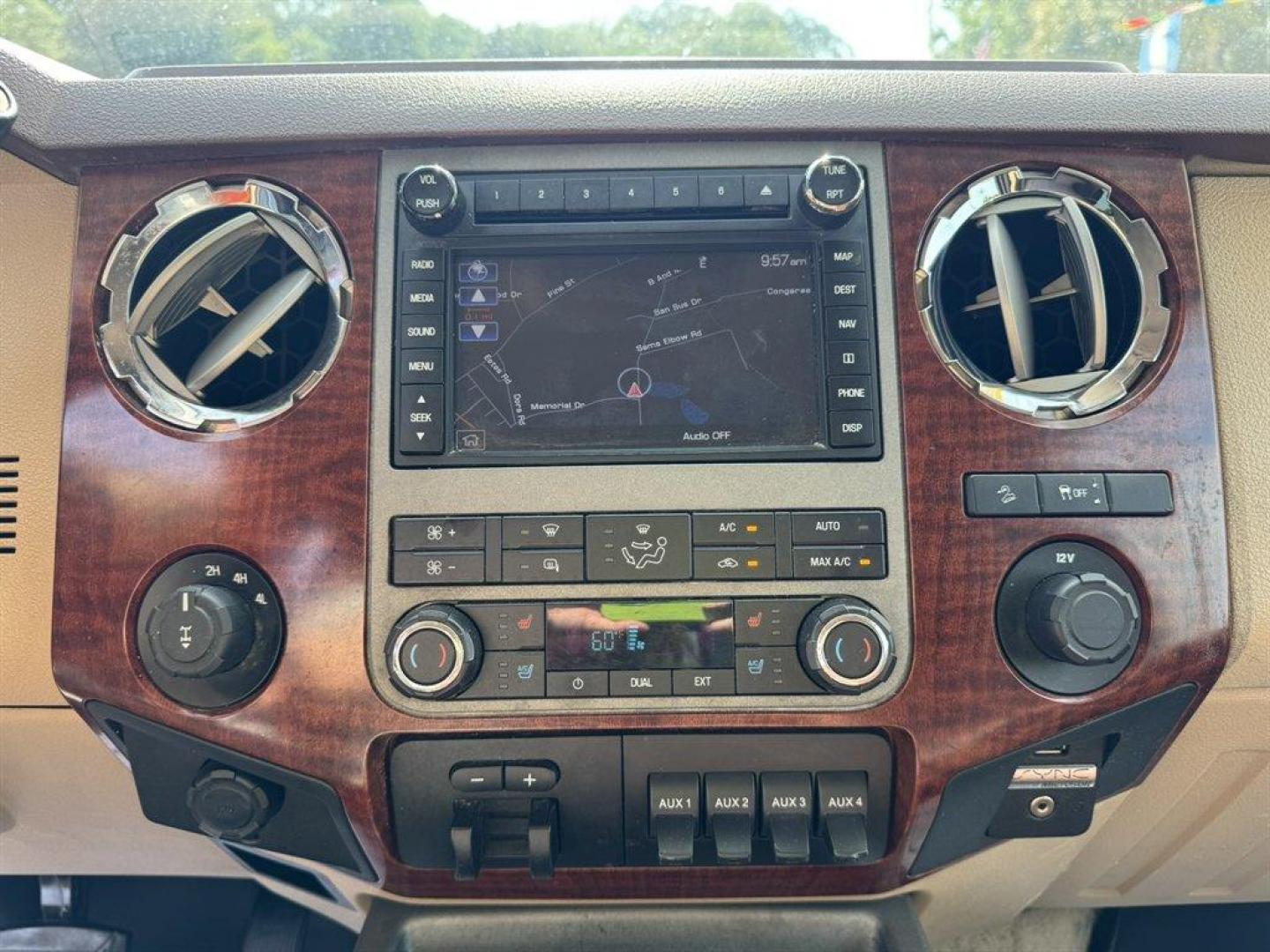 2011 Brown /Brown Ford F250sd (1FT7W2BT6BE) with an 6.7l V8 DI OHC Tdsl 6.7l engine, Automatic transmission, located at 745 East Steele Rd., West Columbia, SC, 29170, (803) 755-9148, 33.927212, -81.148483 - Special Internet Price! 2011 Ford F250SD with AM/FM radio, Bluetooth, Backup camera, Navigation, Cruise control, Leather interior, Powered front seats, Powered windows, Powered door locks, Plus more! - Photo#13