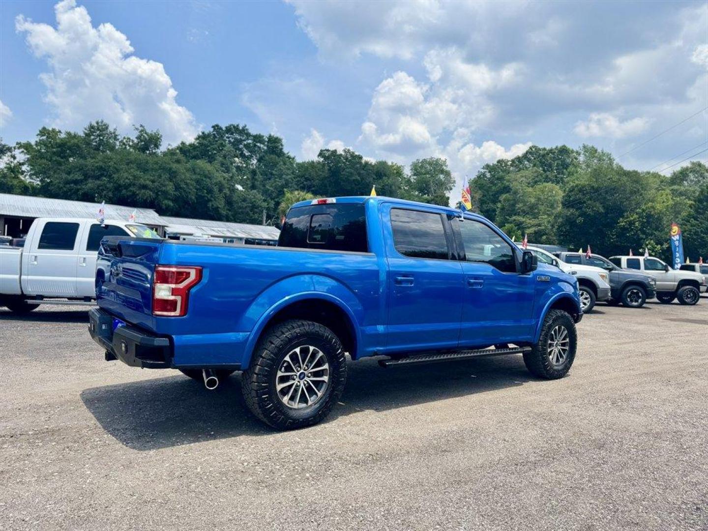 2019 Blue /Black Ford F150 (1FTEW1E54KF) with an 5.0l V8 Smpi Dohc Flex 5. engine, Automatic transmission, located at 745 East Steele Rd., West Columbia, SC, 29170, (803) 755-9148, 33.927212, -81.148483 - Special Internet Price! 2019 Ford F150 with AM/FM radio, Backup camera, Navigation, Cruise control, Keyless entry, Cloth interior, Powered windows, Powered door locks, Plus more! - Photo#3