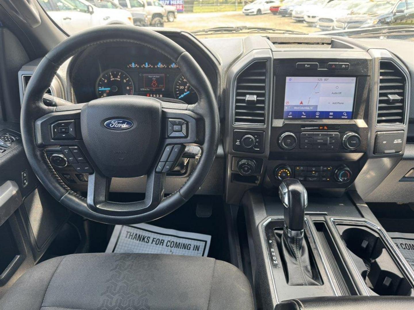 2019 Blue /Black Ford F150 (1FTEW1E54KF) with an 5.0l V8 Smpi Dohc Flex 5. engine, Automatic transmission, located at 745 East Steele Rd., West Columbia, SC, 29170, (803) 755-9148, 33.927212, -81.148483 - Special Internet Price! 2019 Ford F150 with AM/FM radio, Backup camera, Navigation, Cruise control, Keyless entry, Cloth interior, Powered windows, Powered door locks, Plus more! - Photo#6