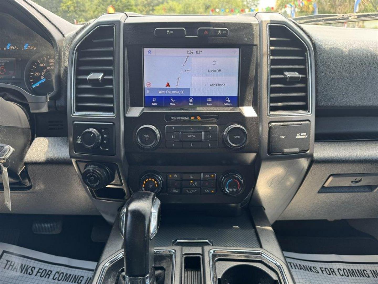 2019 Blue /Black Ford F150 (1FTEW1E54KF) with an 5.0l V8 Smpi Dohc Flex 5. engine, Automatic transmission, located at 745 East Steele Rd., West Columbia, SC, 29170, (803) 755-9148, 33.927212, -81.148483 - Special Internet Price! 2019 Ford F150 with AM/FM radio, Backup camera, Navigation, Cruise control, Keyless entry, Cloth interior, Powered windows, Powered door locks, Plus more! - Photo#11