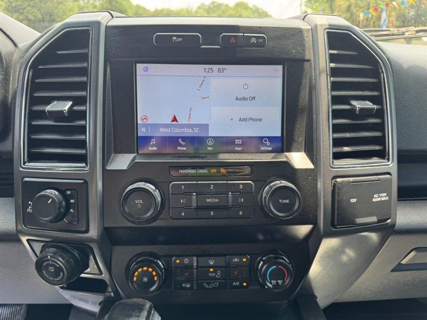 2019 Blue /Black Ford F150 (1FTEW1E54KF) with an 5.0l V8 Smpi Dohc Flex 5. engine, Automatic transmission, located at 745 East Steele Rd., West Columbia, SC, 29170, (803) 755-9148, 33.927212, -81.148483 - Special Internet Price! 2019 Ford F150 with AM/FM radio, Backup camera, Navigation, Cruise control, Keyless entry, Cloth interior, Powered windows, Powered door locks, Plus more! - Photo#12