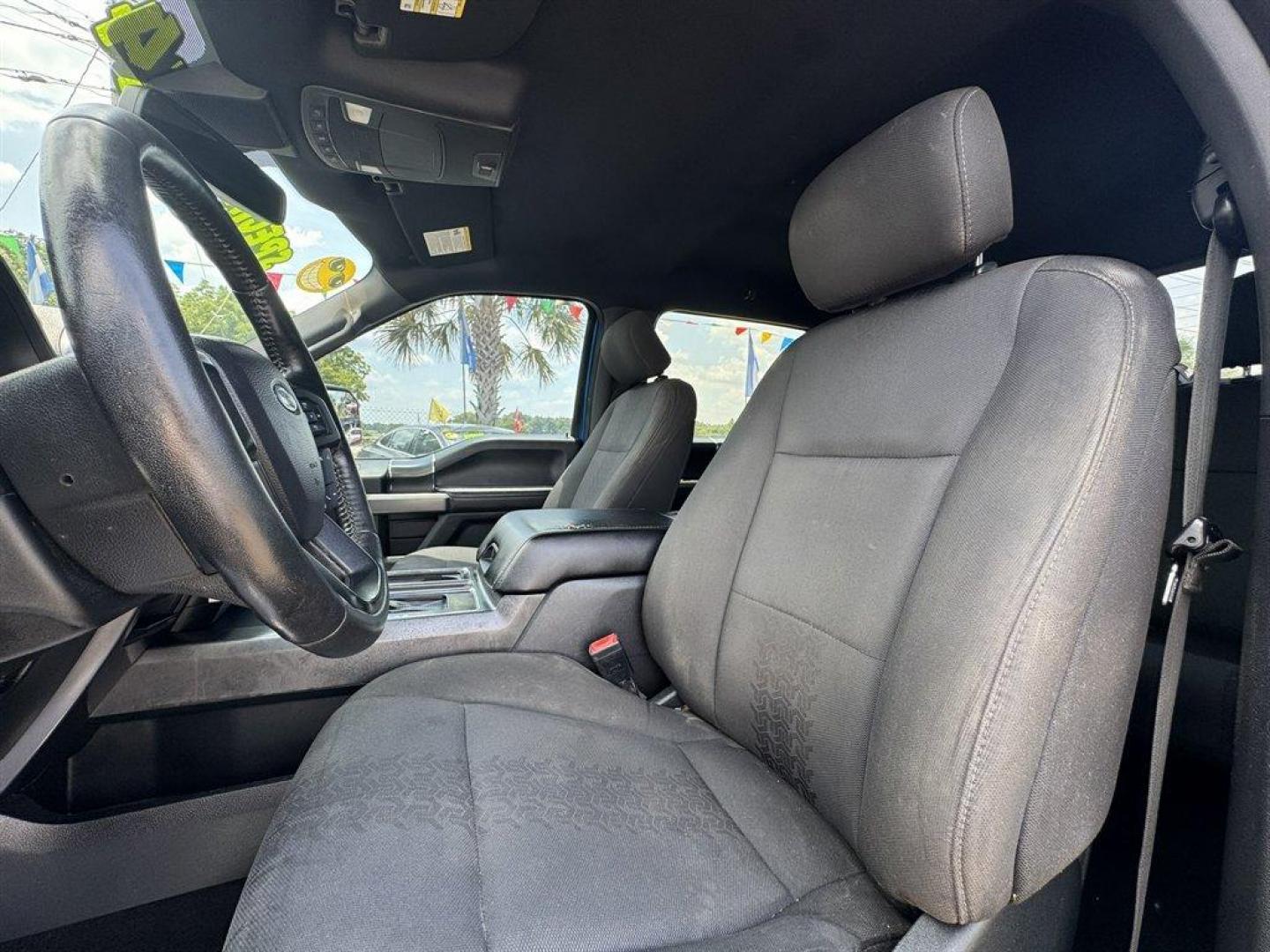 2019 Blue /Black Ford F150 (1FTEW1E54KF) with an 5.0l V8 Smpi Dohc Flex 5. engine, Automatic transmission, located at 745 East Steele Rd., West Columbia, SC, 29170, (803) 755-9148, 33.927212, -81.148483 - Special Internet Price! 2019 Ford F150 with AM/FM radio, Backup camera, Navigation, Cruise control, Keyless entry, Cloth interior, Powered windows, Powered door locks, Plus more! - Photo#19