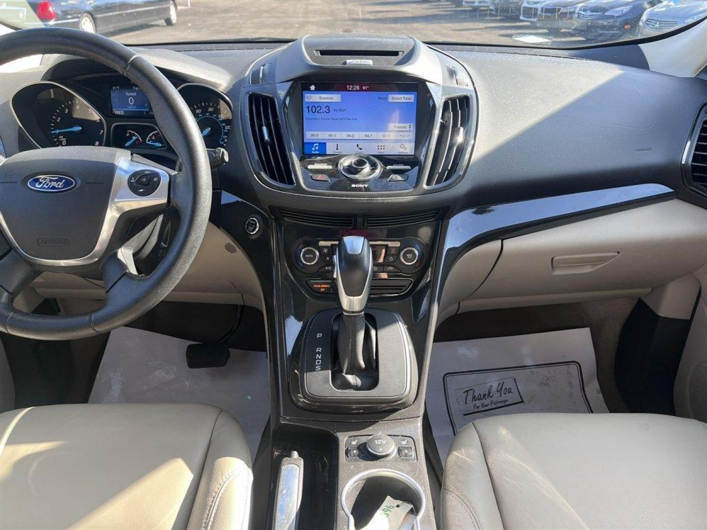 2016 Burgundy /Taupe Ford Escape (1FMCU0JX8GU) with an 1.6l I-4 DI Dohc TC Ecobt engine, Automatic transmission, located at 745 East Steele Rd., West Columbia, SC, 29170, (803) 755-9148, 33.927212, -81.148483 - Special Internet Price! 2016 Ford Escape with AM/FM radio, Bluetooth, Backup camera, Push to start, Keyless entry, Leather interior, Heated front seats, Powered front seats, Powered liftgate, Powered door locks, Powered windows, Plus more! - Photo#11