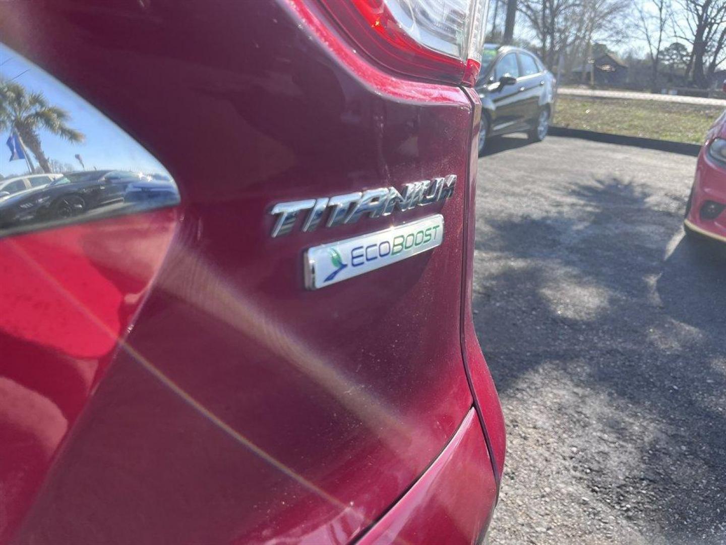 2016 Burgundy /Taupe Ford Escape (1FMCU0JX8GU) with an 1.6l I-4 DI Dohc TC Ecobt engine, Automatic transmission, located at 745 East Steele Rd., West Columbia, SC, 29170, (803) 755-9148, 33.927212, -81.148483 - Special Internet Price! 2016 Ford Escape with AM/FM radio, Bluetooth, Backup camera, Push to start, Keyless entry, Leather interior, Heated front seats, Powered front seats, Powered liftgate, Powered door locks, Powered windows, Plus more! - Photo#33