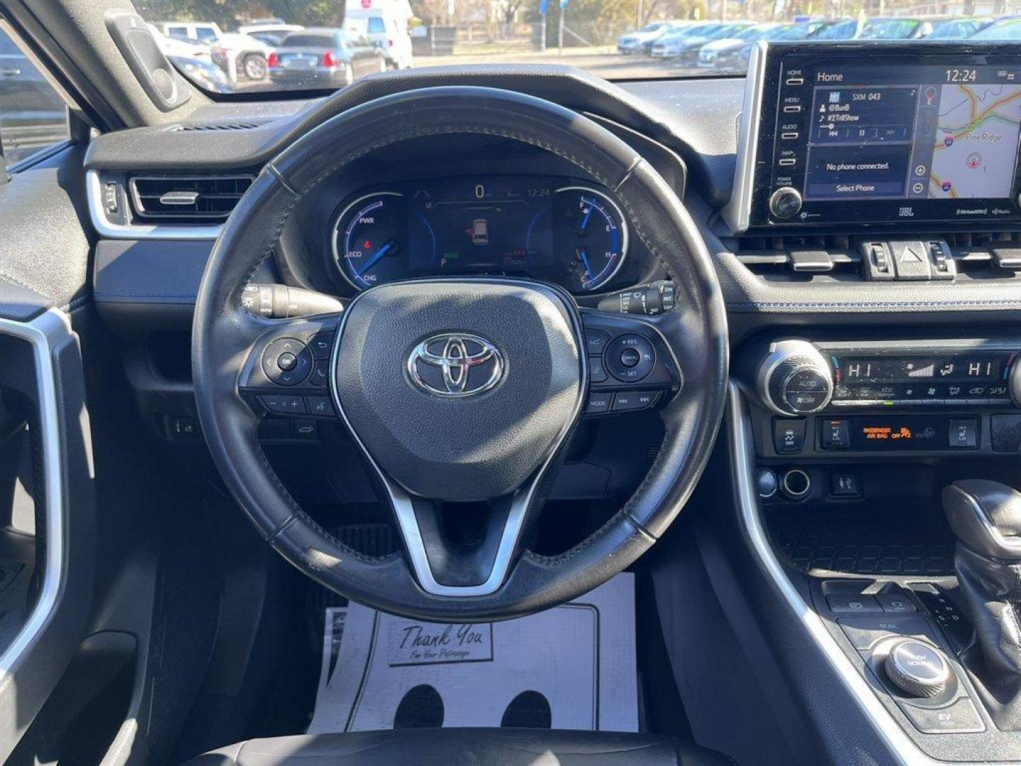 2019 Grey /Black Toyota RAV4 (2T3EWRFV7KW) with an 2.5l I-4 EFI Dohc Hybrid engine, Automatic transmission, located at 745 East Steele Rd., West Columbia, SC, 29170, (803) 755-9148, 33.927212, -81.148483 - Special Internet Price! 2019 Toyota RAV4 with AM/FM radio, Bluetooth, Backup camera, Navigation, Sunroof, Luggage rack, Push to start, Keyless entry, Leather interior, Heated front seats, Powered driver seat, Powered windows, Powered door locks, Plus more! - Photo#7