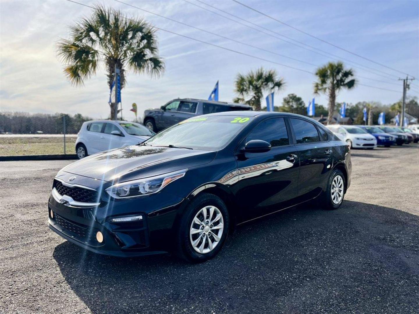 2020 Black /Black Kia Forte (3KPF24AD9LE) with an 2.0l I-4 MPI Dohc 2.0l engine, Automatic transmission, located at 745 East Steele Rd., West Columbia, SC, 29170, (803) 755-9148, 33.927212, -81.148483 - Special Internet Price! 2020 Kia Forte with AM/FM radio, Cruise control, Backup camera, Cloth interior, Powered windows, Powered door locks, Plus more! - Photo#0