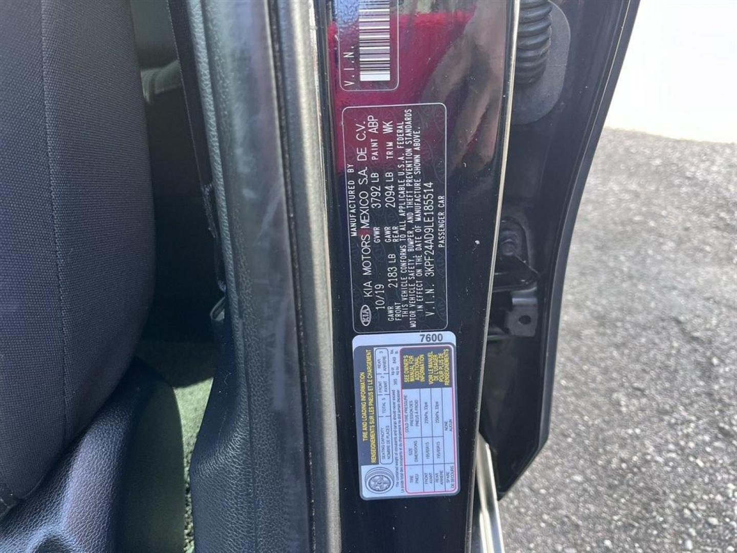 2020 Black /Black Kia Forte (3KPF24AD9LE) with an 2.0l I-4 MPI Dohc 2.0l engine, Automatic transmission, located at 745 East Steele Rd., West Columbia, SC, 29170, (803) 755-9148, 33.927212, -81.148483 - Special Internet Price! 2020 Kia Forte with AM/FM radio, Cruise control, Backup camera, Cloth interior, Powered windows, Powered door locks, Plus more! - Photo#33