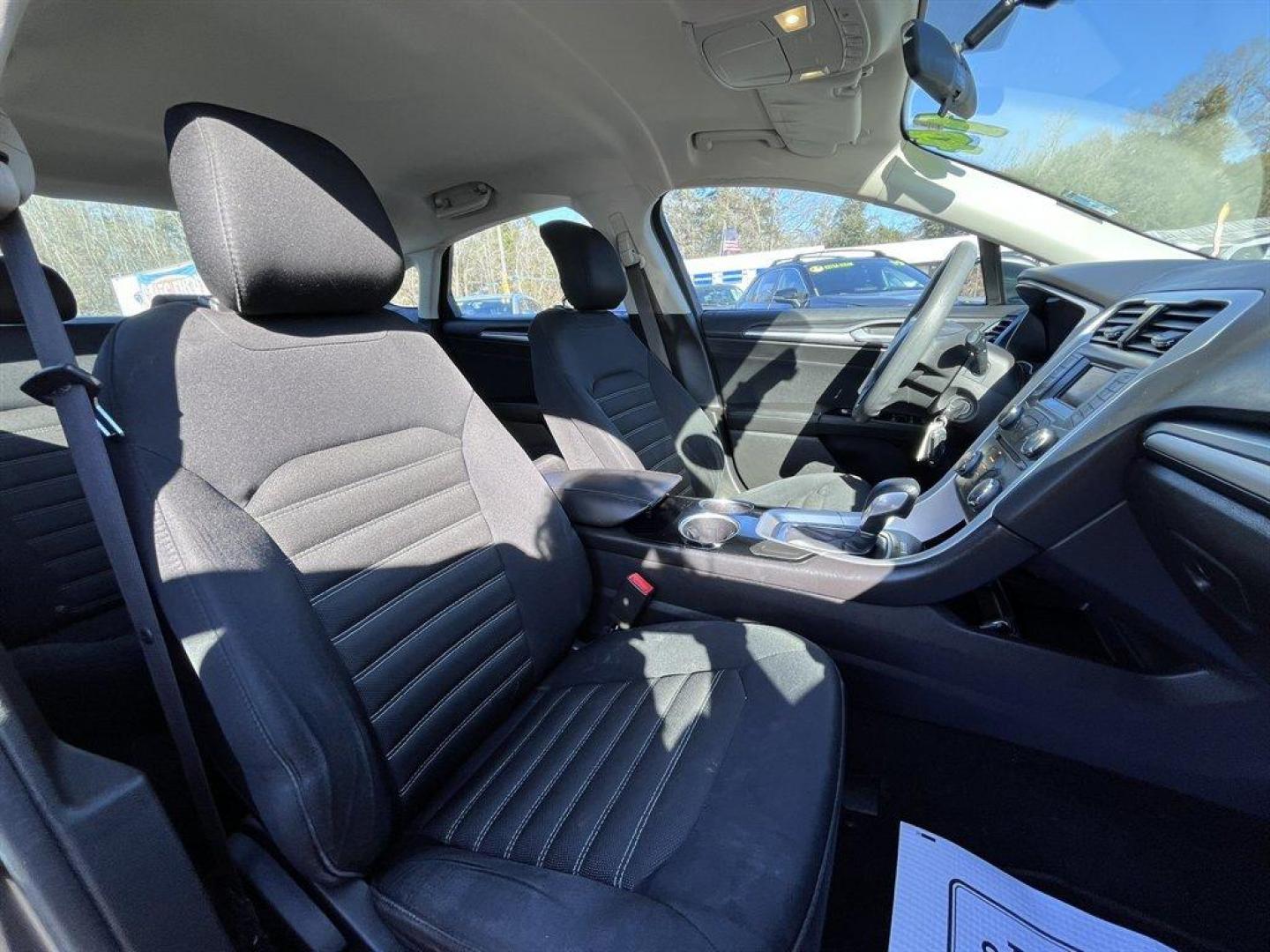 2014 Grey /Black Ford Fusion (3FA6P0H7XER) with an 2.5l I-4 Smpi Dohc 2.5l engine, Automatic transmission, located at 745 East Steele Rd., West Columbia, SC, 29170, (803) 755-9148, 33.927212, -81.148483 - Special Internet Price! 2014 Ford Fusion with AM/FM radio, Cruise control, Manual air conditioning, Cloth interior, Powered driver seat, Powered windows, Powered door locks, Plus more! - Photo#27