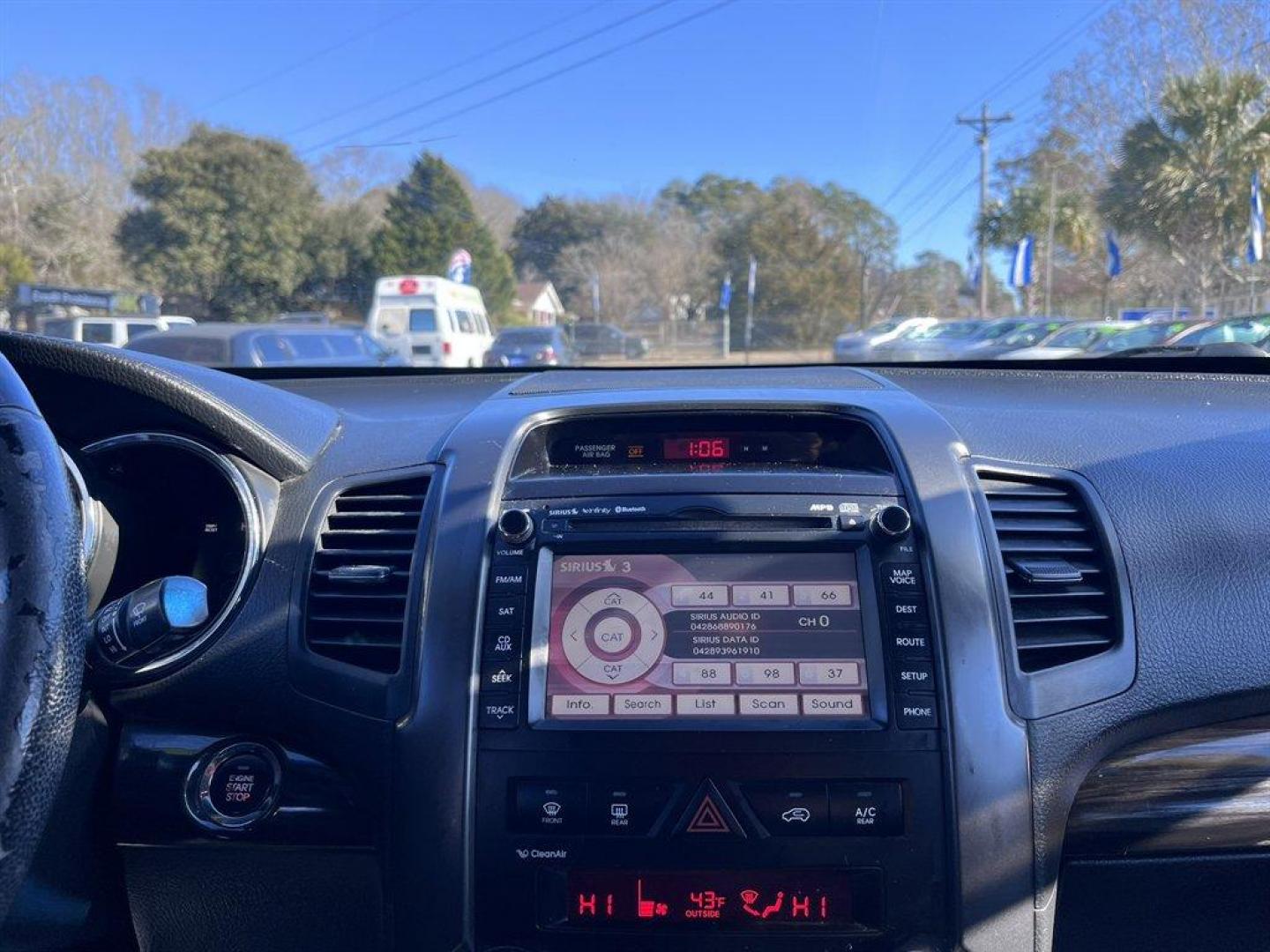 2012 Grey /Black Kia Sorento (5XYKW4A22CG) with an 3.5l V6 MPI Dohc Cvvt 3.5 engine, Automatic transmission, located at 745 East Steele Rd., West Columbia, SC, 29170, (803) 755-9148, 33.927212, -81.148483 - Special Internet Price! 2012 Kia Sorento with AM/FM radio, Cruise control, Backup camera, Navigation, Leather interior, 3rd row seating, Powered window, Powered door locks, Plus more! - Photo#12