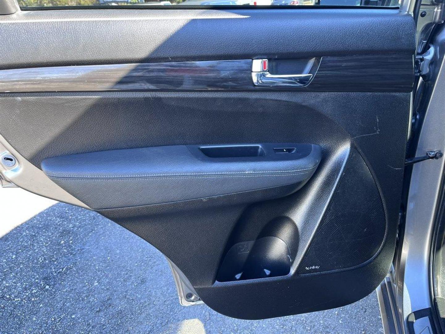 2012 Grey /Black Kia Sorento (5XYKW4A22CG) with an 3.5l V6 MPI Dohc Cvvt 3.5 engine, Automatic transmission, located at 745 East Steele Rd., West Columbia, SC, 29170, (803) 755-9148, 33.927212, -81.148483 - Special Internet Price! 2012 Kia Sorento with AM/FM radio, Cruise control, Backup camera, Navigation, Leather interior, 3rd row seating, Powered window, Powered door locks, Plus more! - Photo#24