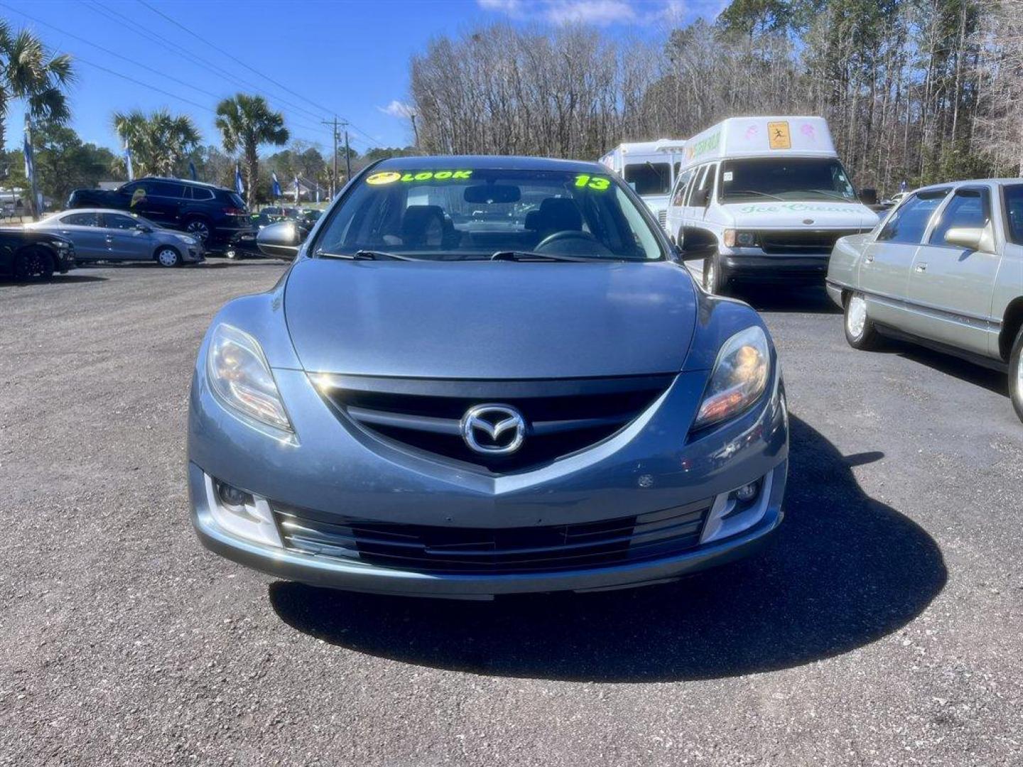 2013 Grey /Grey Mazda Mazda6 (1YVHZ8BH7D5) with an 2.5l I-4 MPI Dohc VVT 2.5 engine, Manual transmission, located at 745 East Steele Rd., West Columbia, SC, 29170, (803) 755-9148, 33.927212, -81.148483 - Special Internet Price! 2013 Mazda Mazda6 with AM/FM radio, Manual air conditioning, Cloth interior, Manaul Transmission, Powered windows, Powered door locks, Plus more! - Photo#1