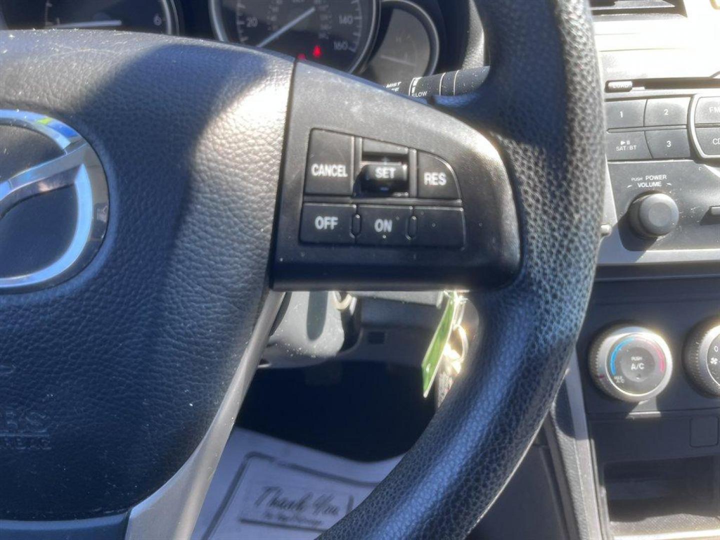 2013 Grey /Grey Mazda Mazda6 (1YVHZ8BH7D5) with an 2.5l I-4 MPI Dohc VVT 2.5 engine, Manual transmission, located at 745 East Steele Rd., West Columbia, SC, 29170, (803) 755-9148, 33.927212, -81.148483 - Special Internet Price! 2013 Mazda Mazda6 with AM/FM radio, Manual air conditioning, Cloth interior, Manaul Transmission, Powered windows, Powered door locks, Plus more! - Photo#9