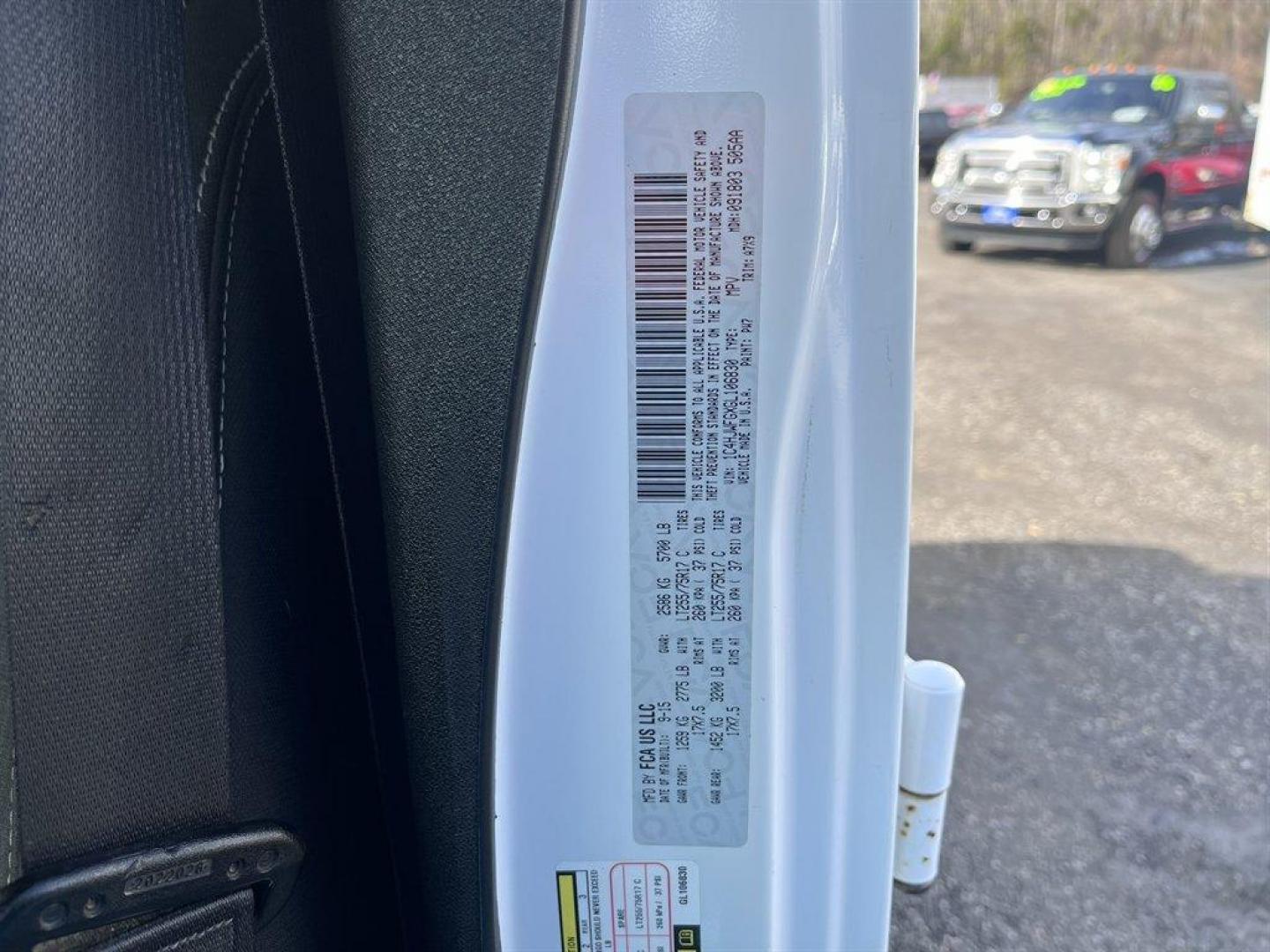 2016 White /Black Jeep Wrangler (1C4HJWFGXGL) with an 3.6l V6 MPI Dohc 3.6l engine, Automatic transmission, located at 745 East Steele Rd., West Columbia, SC, 29170, (803) 755-9148, 33.927212, -81.148483 - Special Internet Price! 2016 Jeep Wrangler with AM/FM radio, Cruise control, Cloth interior, Powered windows, Removable soft top, 4X4, Manual air conditioning, Powered door locks, Plus more! - Photo#35