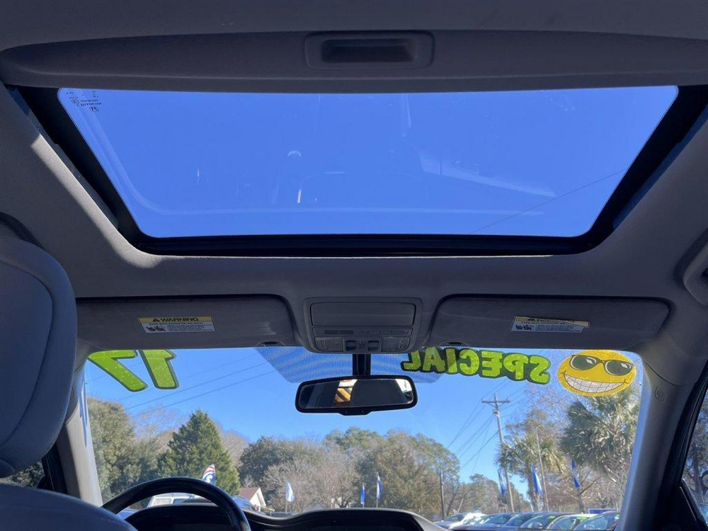 2017 Grey /Black Honda Accord (1HGCR2F86HA) with an 2.4l I-4 DI Dohc 2.4l engine, Automatic transmission, located at 745 East Steele Rd., West Columbia, SC, 29170, (803) 755-9148, 33.927212, -81.148483 - Special Internet Price! 2017 Honda Accord with AM/FM radio, Bluetooth, Backup camera, Sunroof, Leather interior, Powered driver seat, Powered windows, Powered door lock, Plus more! - Photo#18