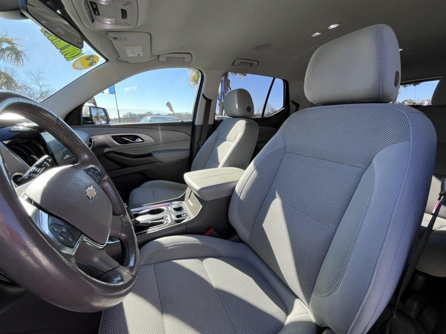 2019 Silver /Grey Chevrolet Traverse (1GNEVGKW6KJ) with an 3.6l V6 DI Dohc 3.6l engine, Automatic transmission, located at 745 East Steele Rd., West Columbia, SC, 29170, (803) 755-9148, 33.927212, -81.148483 - Special Internet Price! 2019 Chevrolet Traverse LT with AM/FM radio, Bluetooth, Backup camera, Cruise control, Manual air conditioning, Keyless entry, Push to start, Cloth interior, Powere driver seat, Powered liftgate, Powered windows, Powered door locks, Plus more! - Photo#22