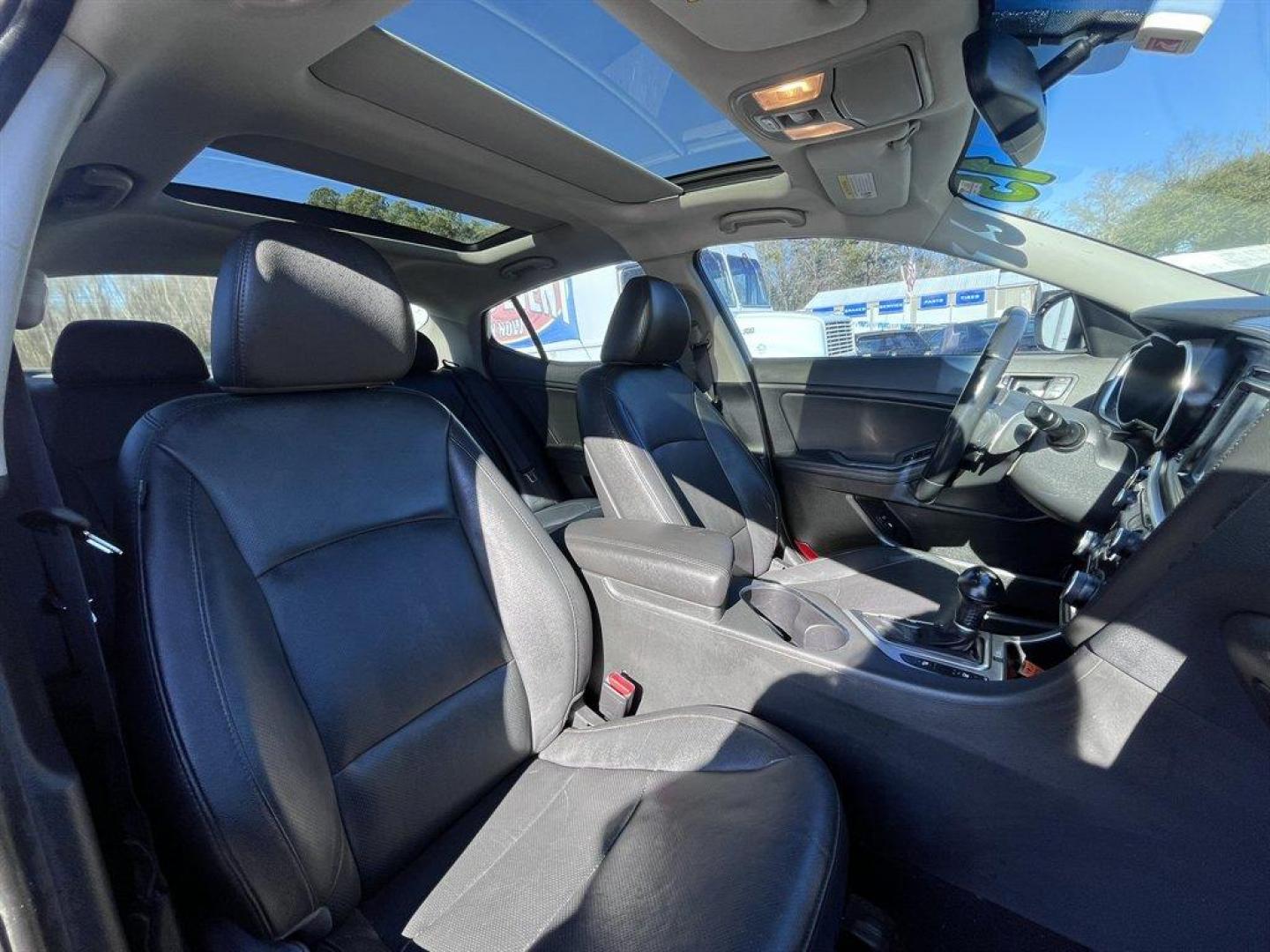 2015 Gold /Black Kia Optima (5XXGR4A6XFG) with an 2.0l I-4 DI Dohc T/C 2.0l engine, Automatic transmission, located at 745 East Steele Rd., West Columbia, SC, 29170, (803) 755-9148, 33.927212, -81.148483 - Special Internet Price! 2015 Kia Optima with AM/FM radio, Bluetooth, Backup camera, Navigation, Dual sunroof, Keyless entry, Push to start, Leather interior, Heated seats, Powered front seats, Powered windows, Powered door locks, Plus more! - Photo#33