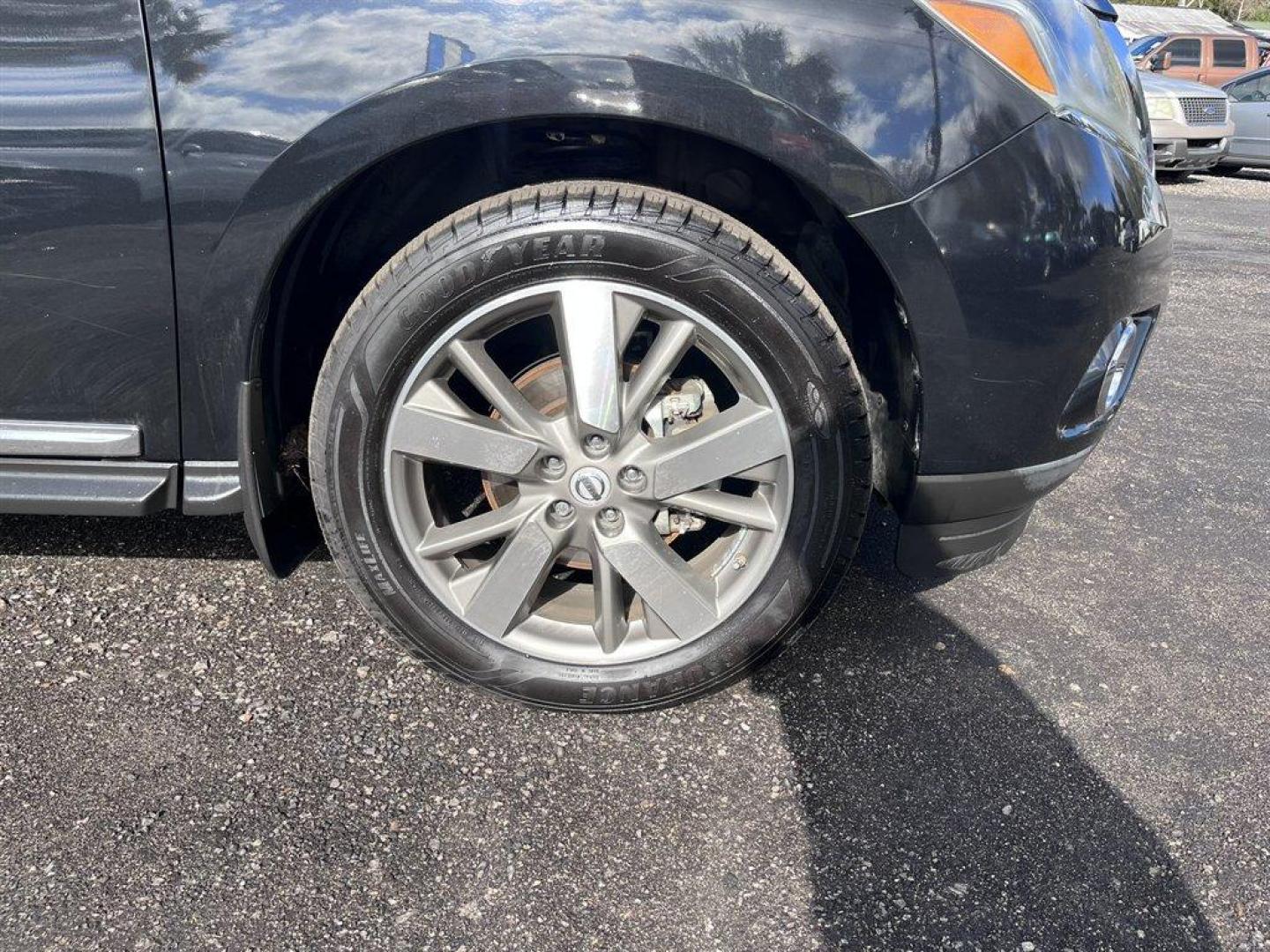 2015 Black /Taupe Nissan Pathfinder (5N1AR2MN9FC) with an 3.5l V6 Smpi Dohc Cvtcs 3 engine, Automatic transmission, located at 745 East Steele Rd., West Columbia, SC, 29170, (803) 755-9148, 33.927212, -81.148483 - Special Internet Price! 2015 Nissan Pathfinder with AM/FM radio, Bluetooth, Navigation, Cruise control, Keyless entry, Push to start, Dual sunroof, Leather interior, 3rd row seating, Heated seats, Powered liftgate, Powered door locks, Powered windows, Plus more! - Photo#38