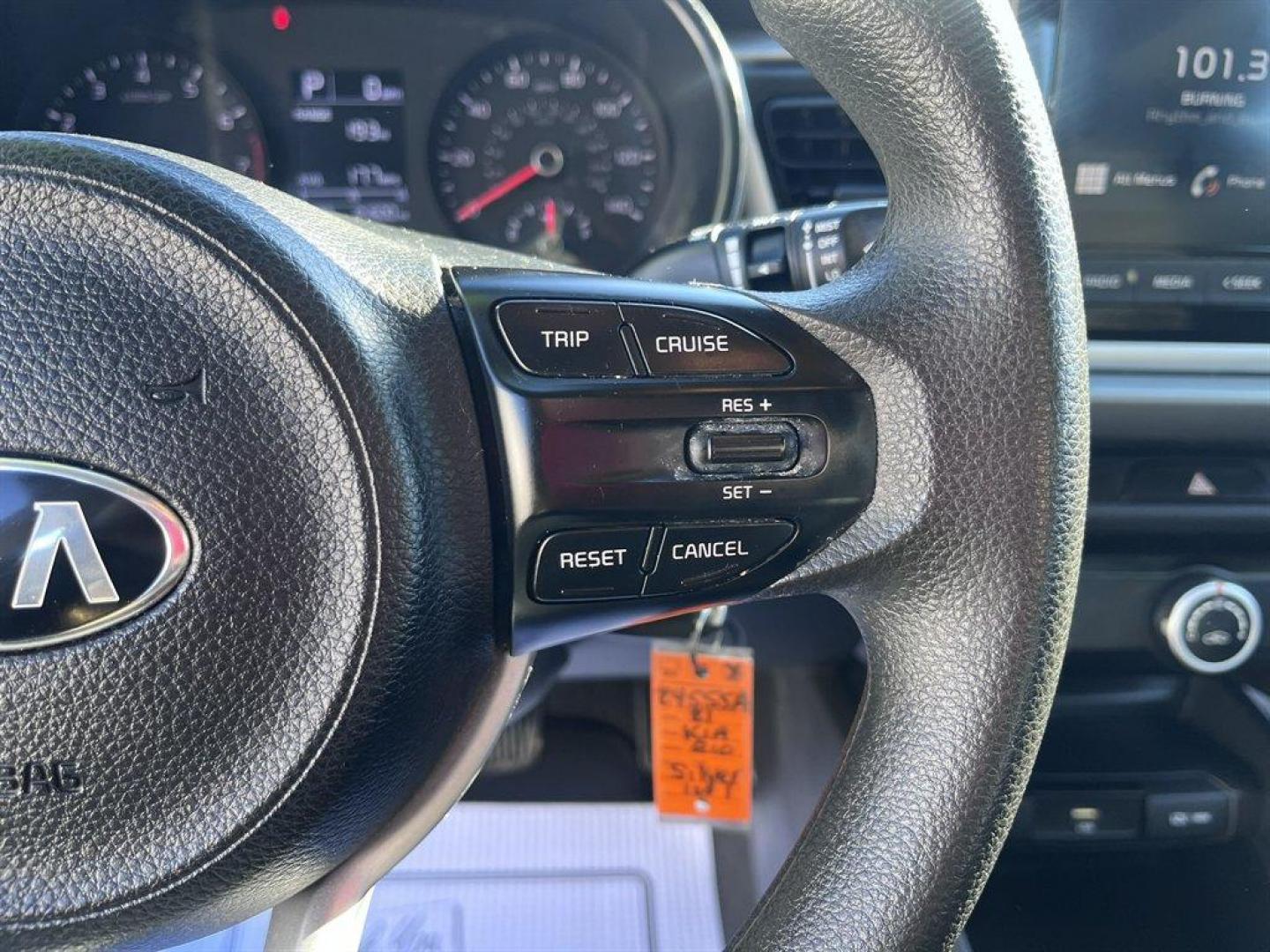 2021 Silver /Black Kia Rio (3KPA24AD5ME) with an 1.6l I-4 DI Dohc Cvvt 1.6 engine, Automatic transmission, located at 745 East Steele Rd., West Columbia, SC, 29170, (803) 755-9148, 33.927212, -81.148483 - Special Internet Price! 2021 Kia Rio S with AM/FM radio, Bluetooth, Backup camera, Cruise control, Manual air conditioning, Cloth interior, Keyless entry, Powered windows, Powered door locks, Plus more! - Photo#9