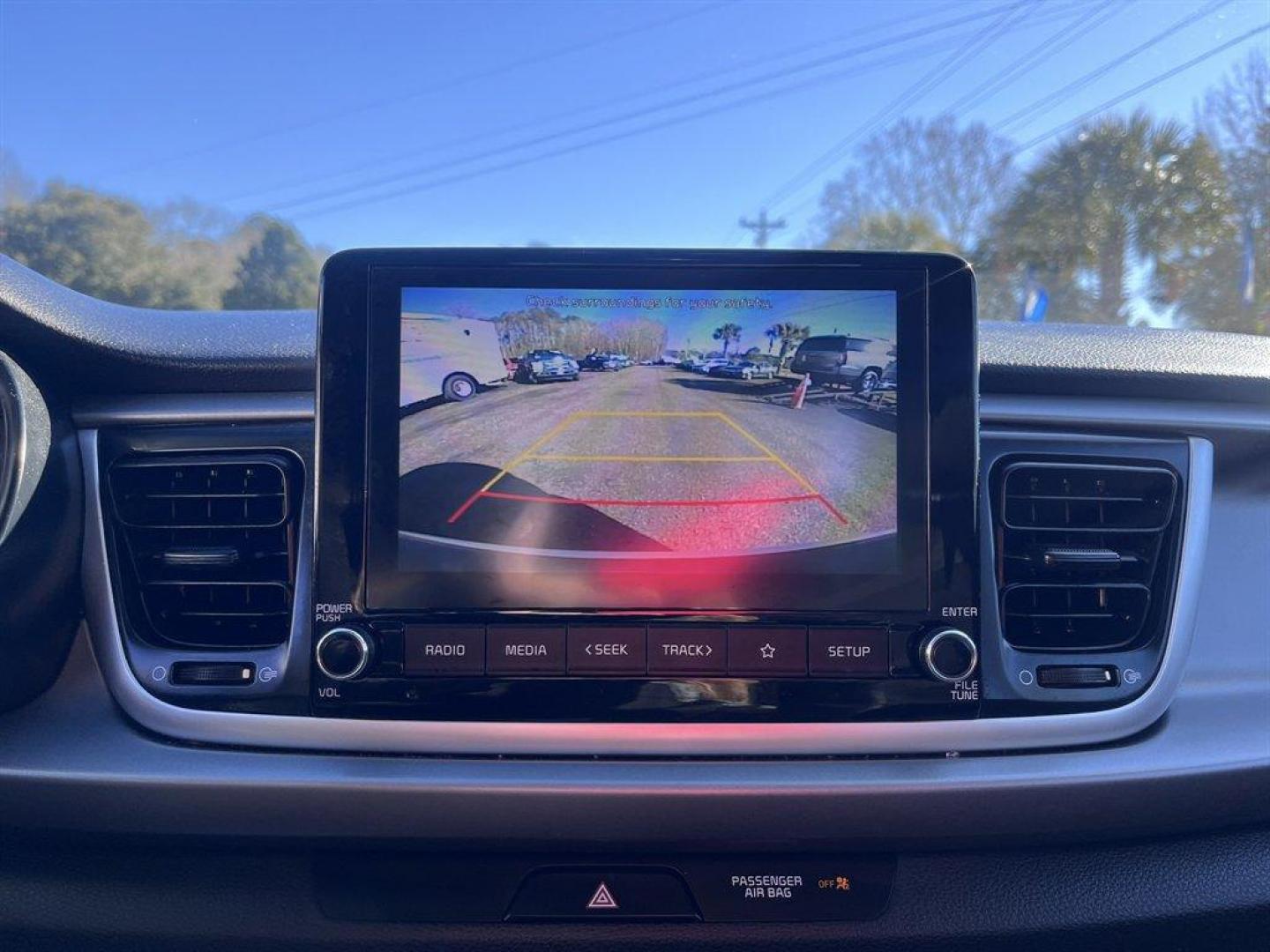 2021 Silver /Black Kia Rio (3KPA24AD5ME) with an 1.6l I-4 DI Dohc Cvvt 1.6 engine, Automatic transmission, located at 745 East Steele Rd., West Columbia, SC, 29170, (803) 755-9148, 33.927212, -81.148483 - Special Internet Price! 2021 Kia Rio S with AM/FM radio, Bluetooth, Backup camera, Cruise control, Manual air conditioning, Cloth interior, Keyless entry, Powered windows, Powered door locks, Plus more! - Photo#13