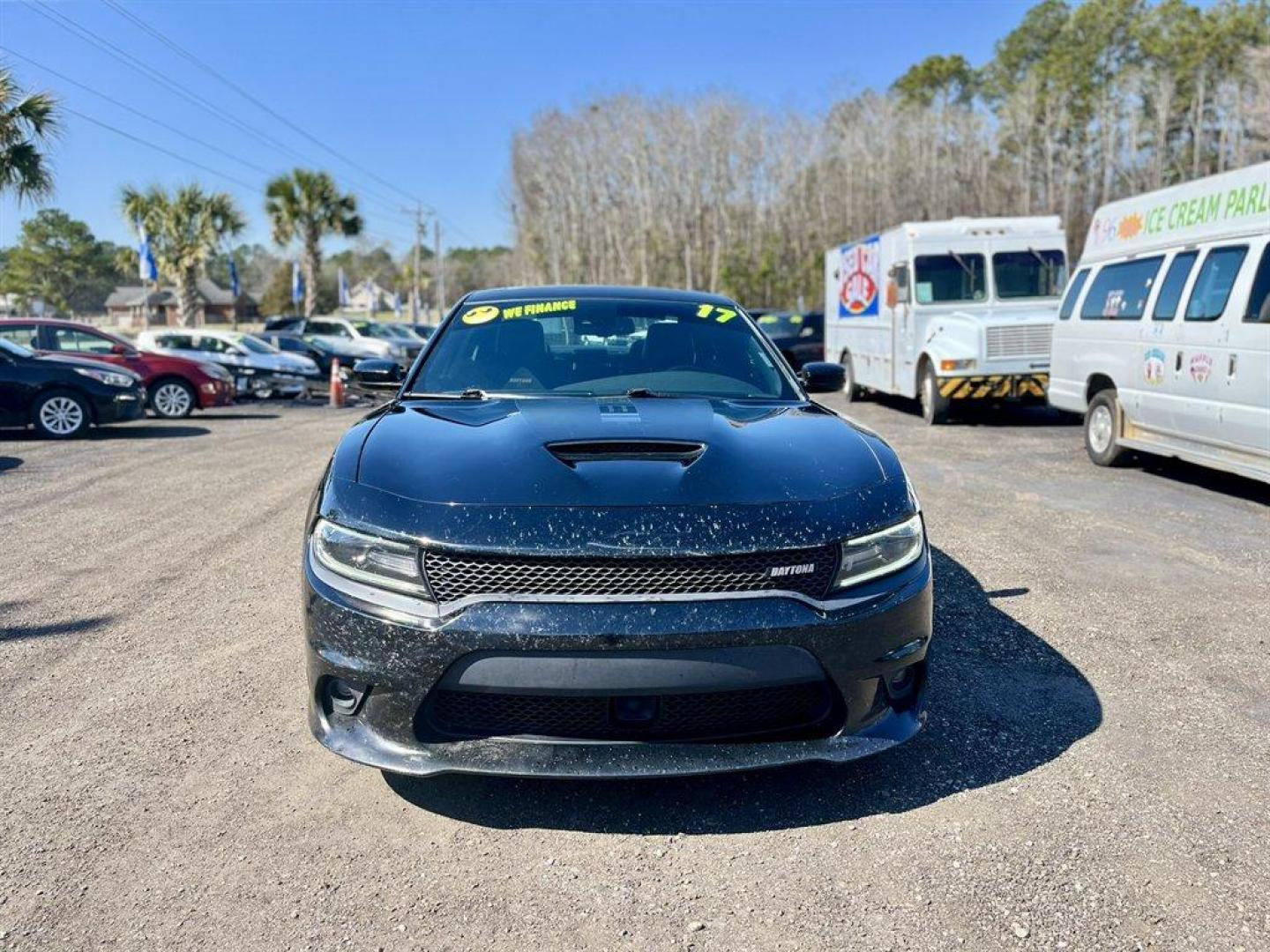 2017 Black /Black Dodge Charger (2C3CDXCT3HH) with an 5.7l V8 SFI Hemi MLT-Disp engine, Automatic transmission, located at 745 East Steele Rd., West Columbia, SC, 29170, (803) 755-9148, 33.927212, -81.148483 - Special Internet Price! 2017 Dodge Charger R/T Hemi with AM/FM radio, Bluetooth, Backup camera, Navigation, Sunroof, Heated seats, Keyless entry, Push to start, Powered windows, Powered door locks, Plus more! - Photo#1