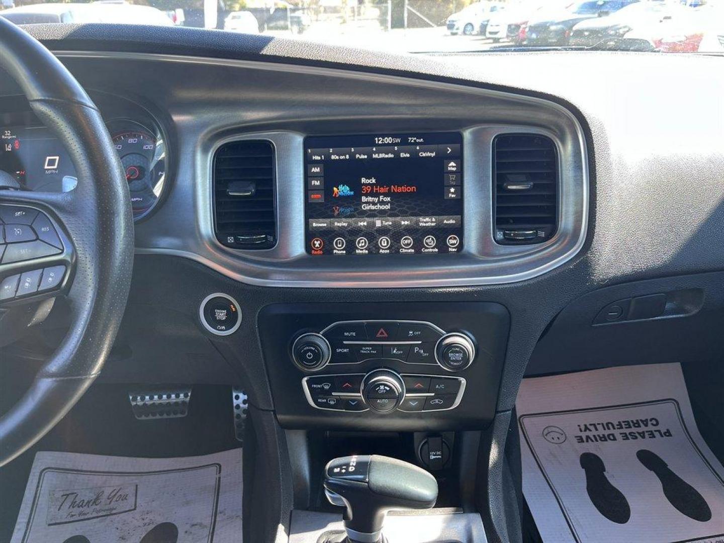 2017 Black /Black Dodge Charger (2C3CDXCT3HH) with an 5.7l V8 SFI Hemi MLT-Disp engine, Automatic transmission, located at 745 East Steele Rd., West Columbia, SC, 29170, (803) 755-9148, 33.927212, -81.148483 - Special Internet Price! 2017 Dodge Charger R/T Hemi with AM/FM radio, Bluetooth, Backup camera, Navigation, Sunroof, Heated seats, Keyless entry, Push to start, Powered windows, Powered door locks, Plus more! - Photo#12